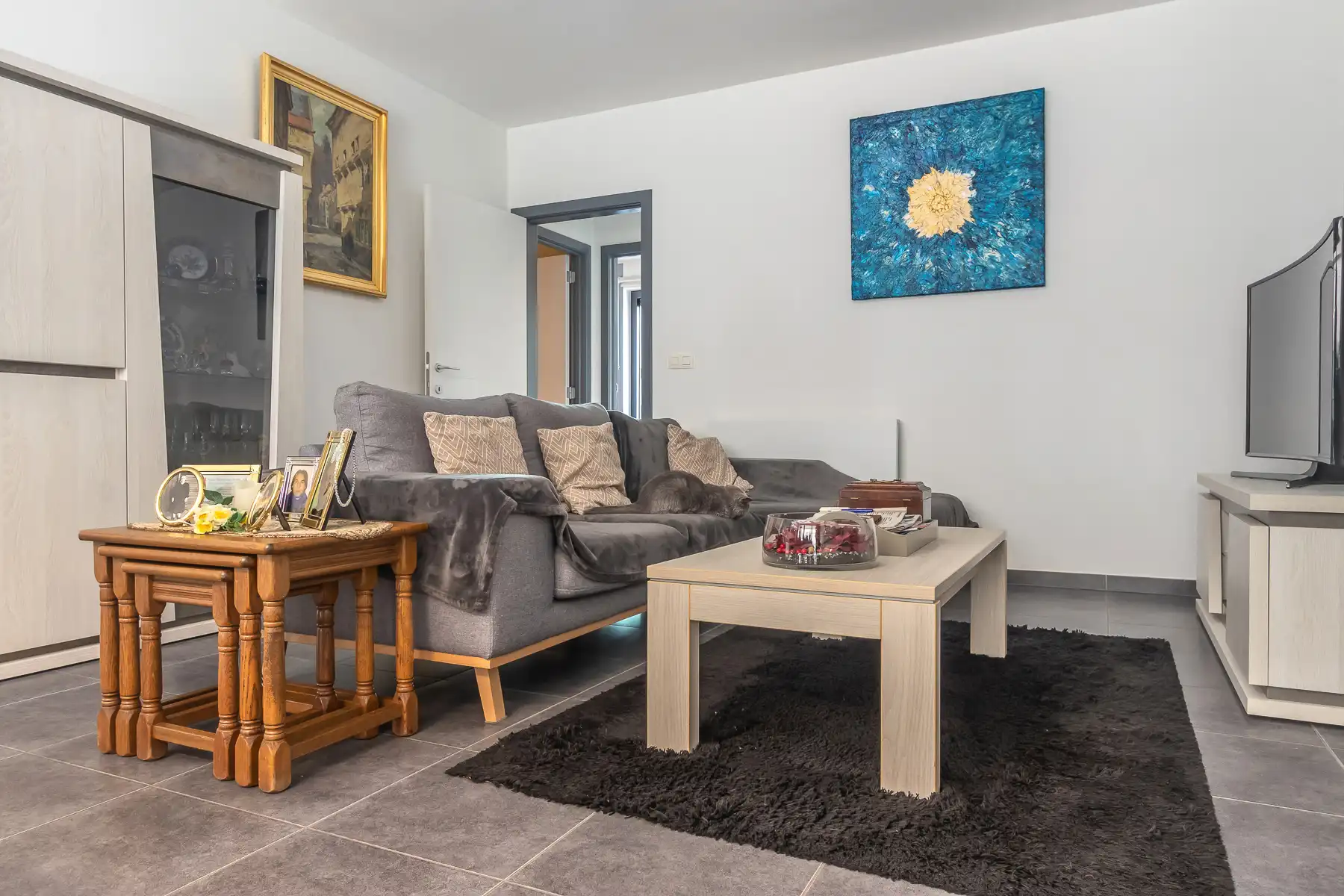 Gelijkvloersapp met 2 slaapkmrs, 2 terrassen + parkeerplaats foto 14