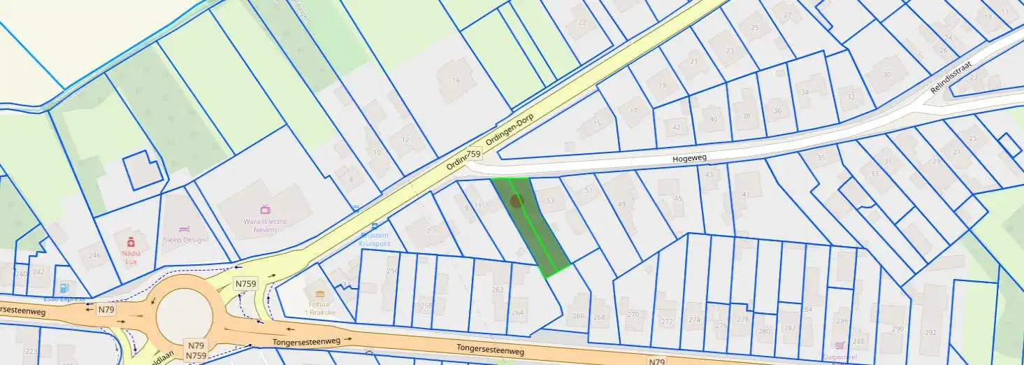 Grond te koop Hogeweg 57 - 3800 Ordingen