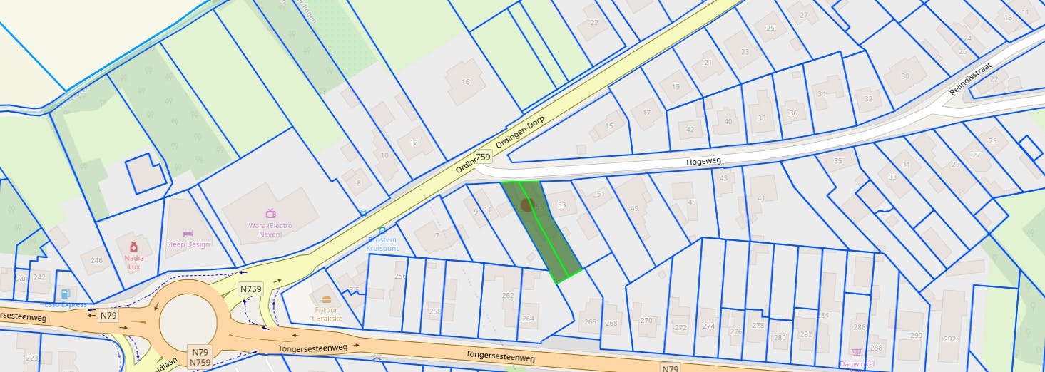 Grond te koop Hogeweg 57 - 3800 Ordingen