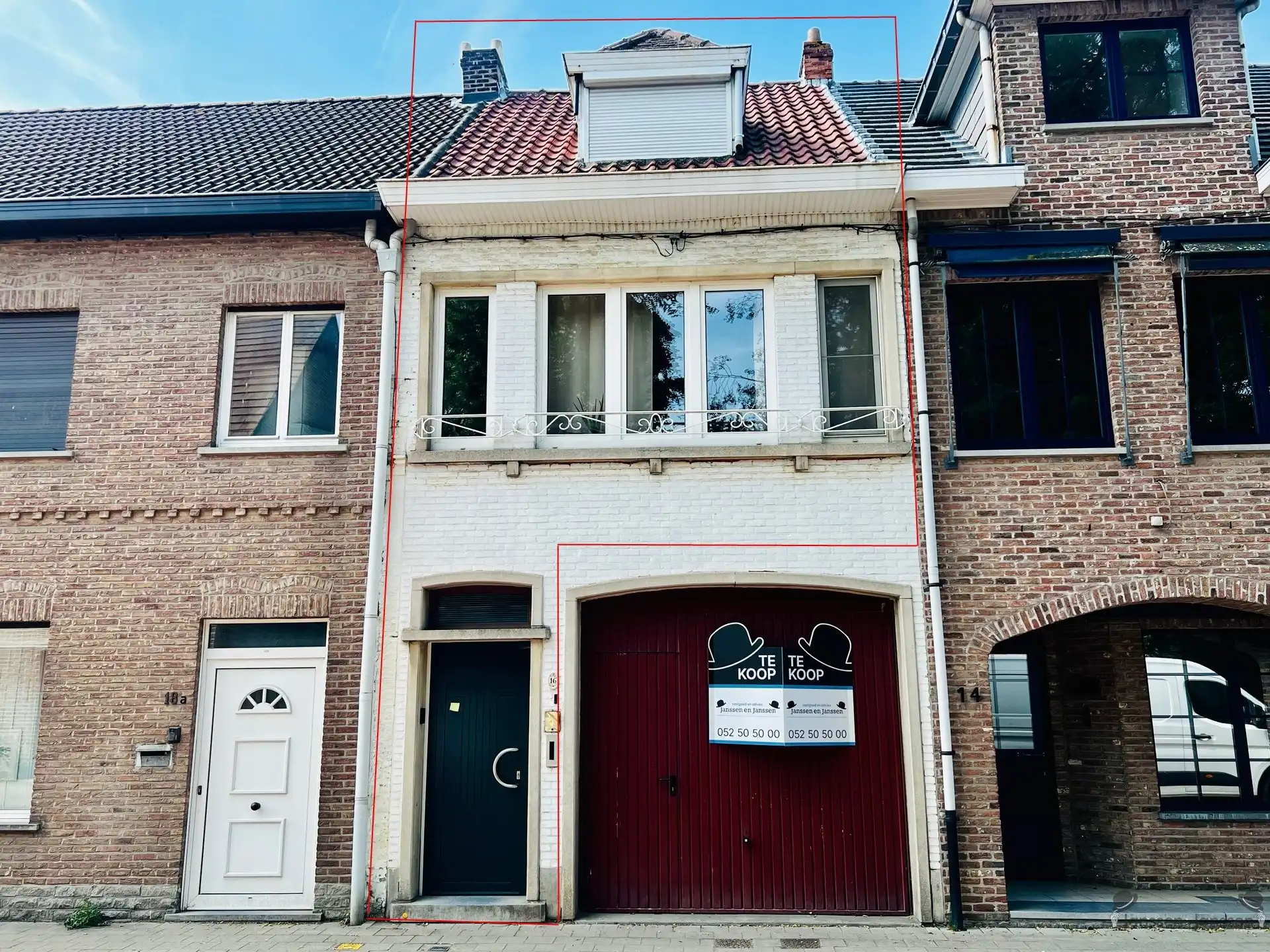 Hoofdfoto van de publicatie: Karaktervolle gesloten bebouwing centrum Hamme