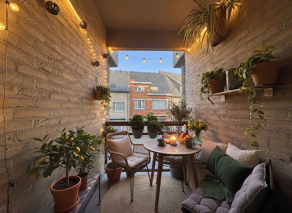 INSTAPKLAAR APPARTEMENT (57 m²) MET TERRAS IN HARTJE RUISELEDE foto 9