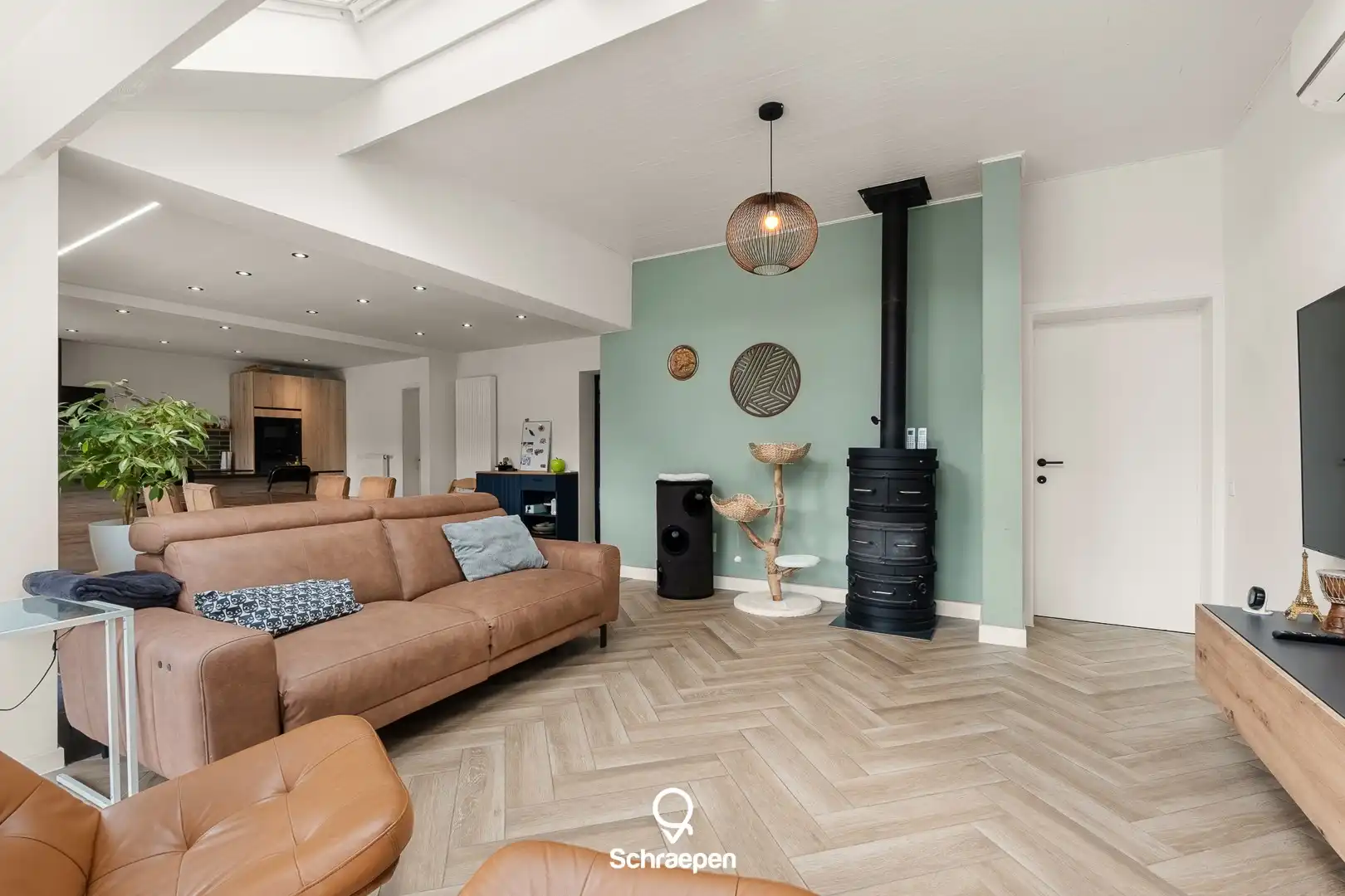Instapklare én energiezuinige woning (222 m²) op zuidelijk perceel van 8,88 are te Zonhoven! foto 9