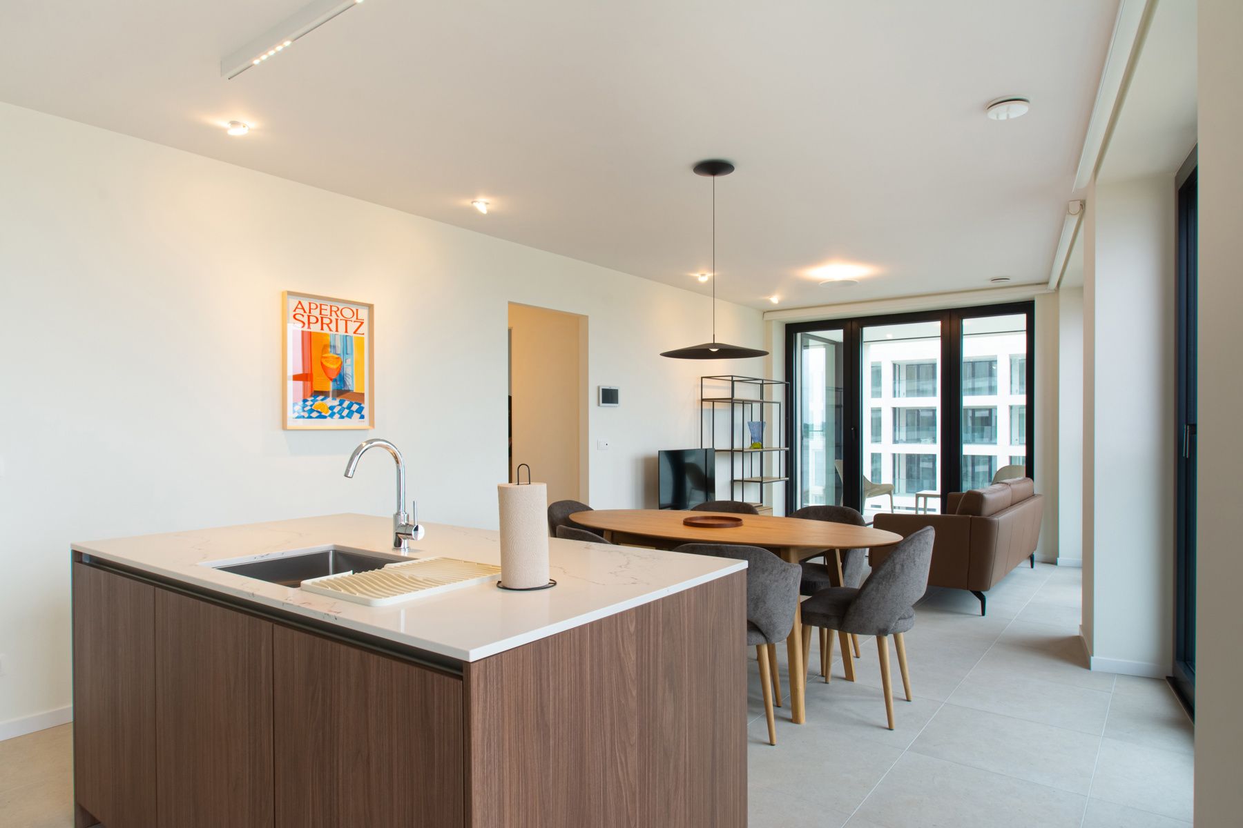 Gemeubeld 2-slaapkamerappartement met uitzicht op de Schelde foto 6