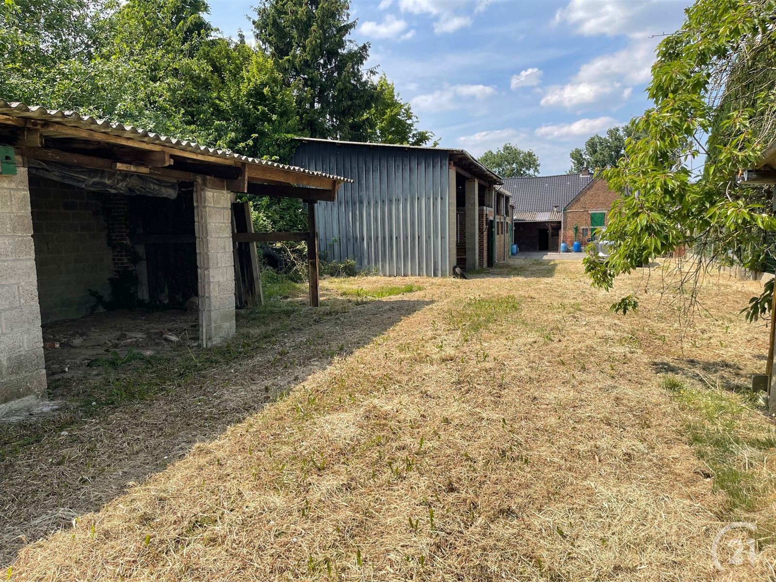 Te renoveren 3 gevelwoning met stallen en tuin op 17are22 foto 20