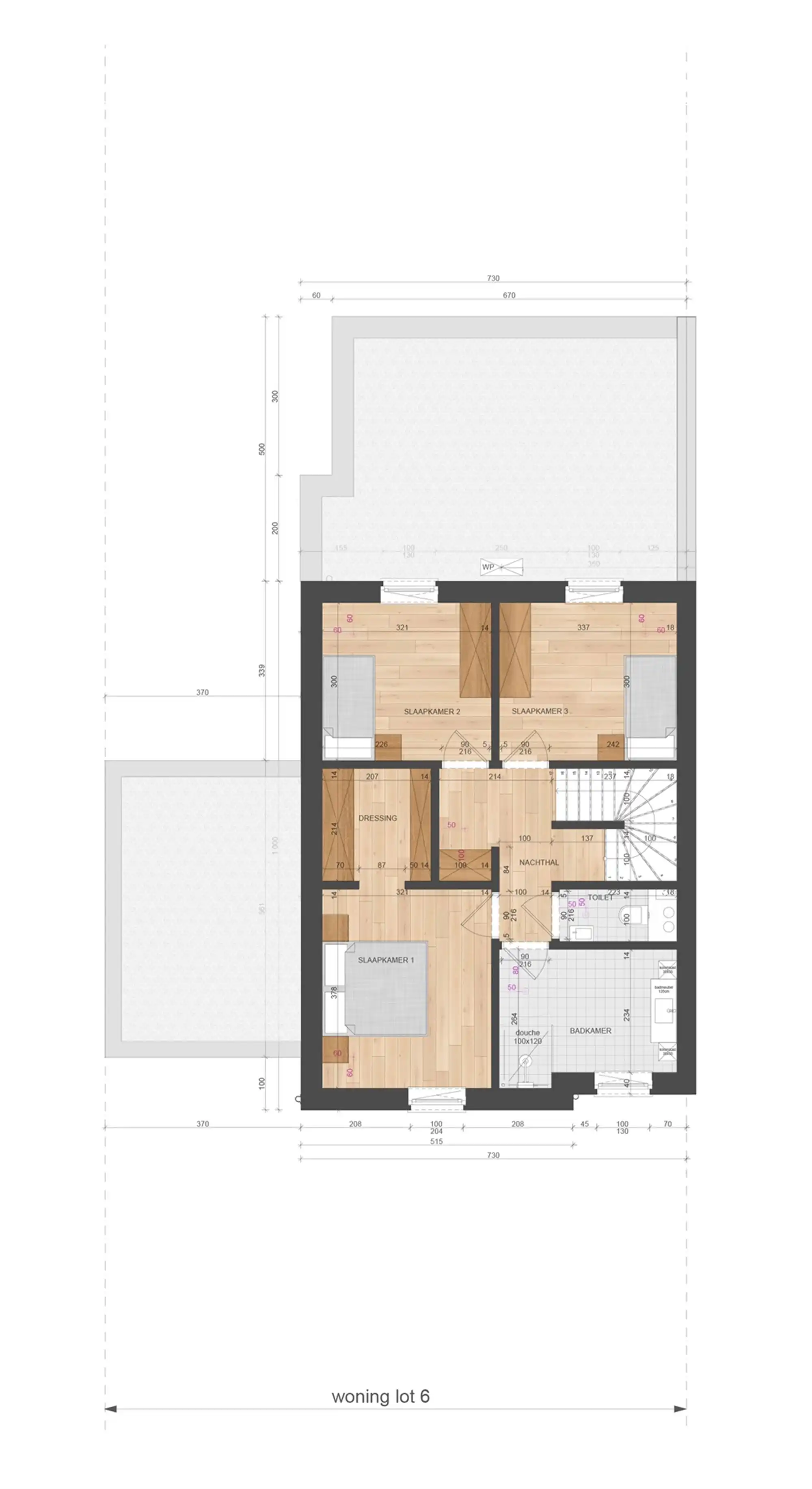 NIEUWBOUWWONING MET 3 SLAAPKAMERS UITERST CENTRAAL DOCH RUSTIG GELEGEN TE ZONHOVEN foto 16