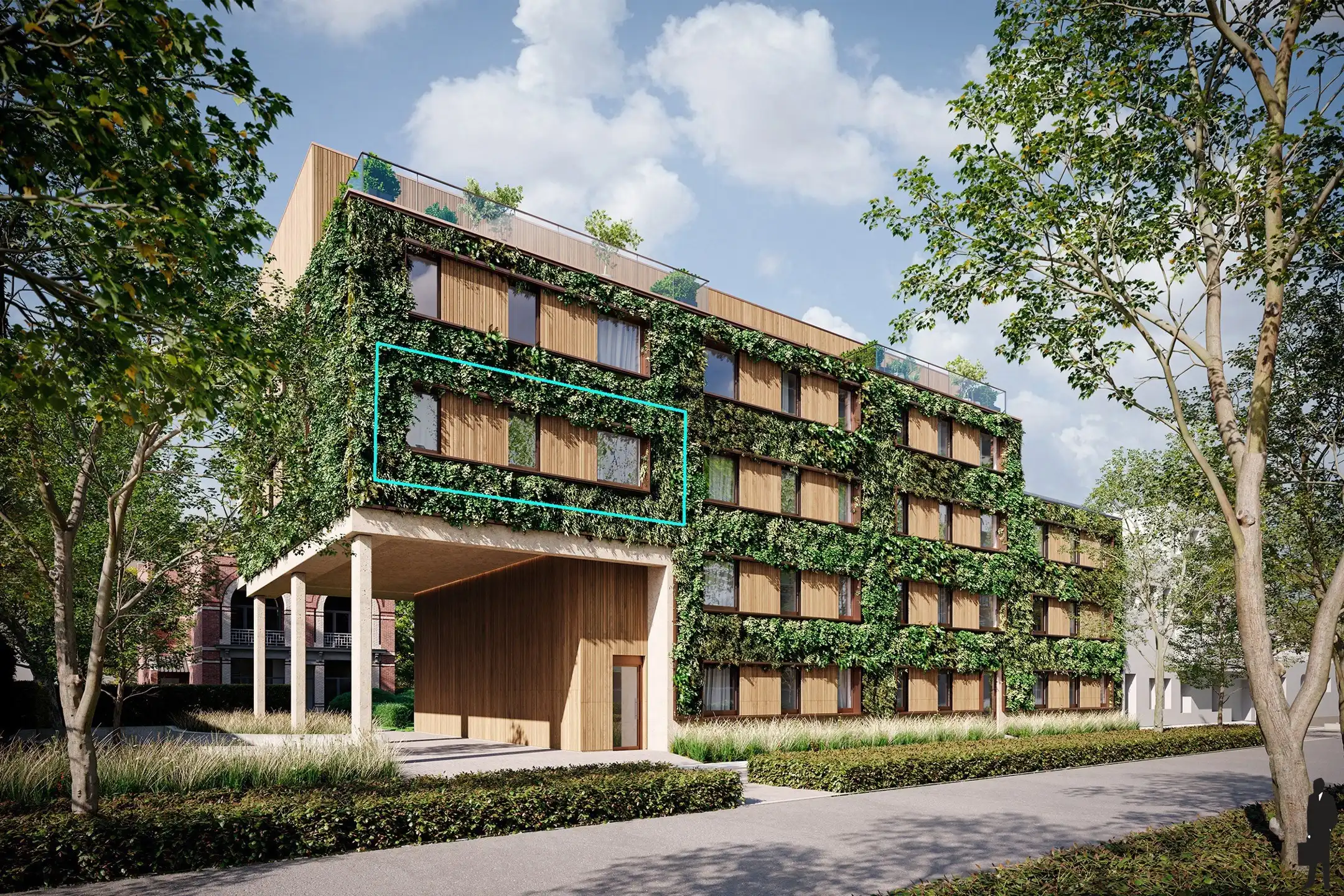 Nieuwbouwproject Villa Tybaert bestaande uit 15- zonnig BEN appartementen (E-peil -20) foto 2