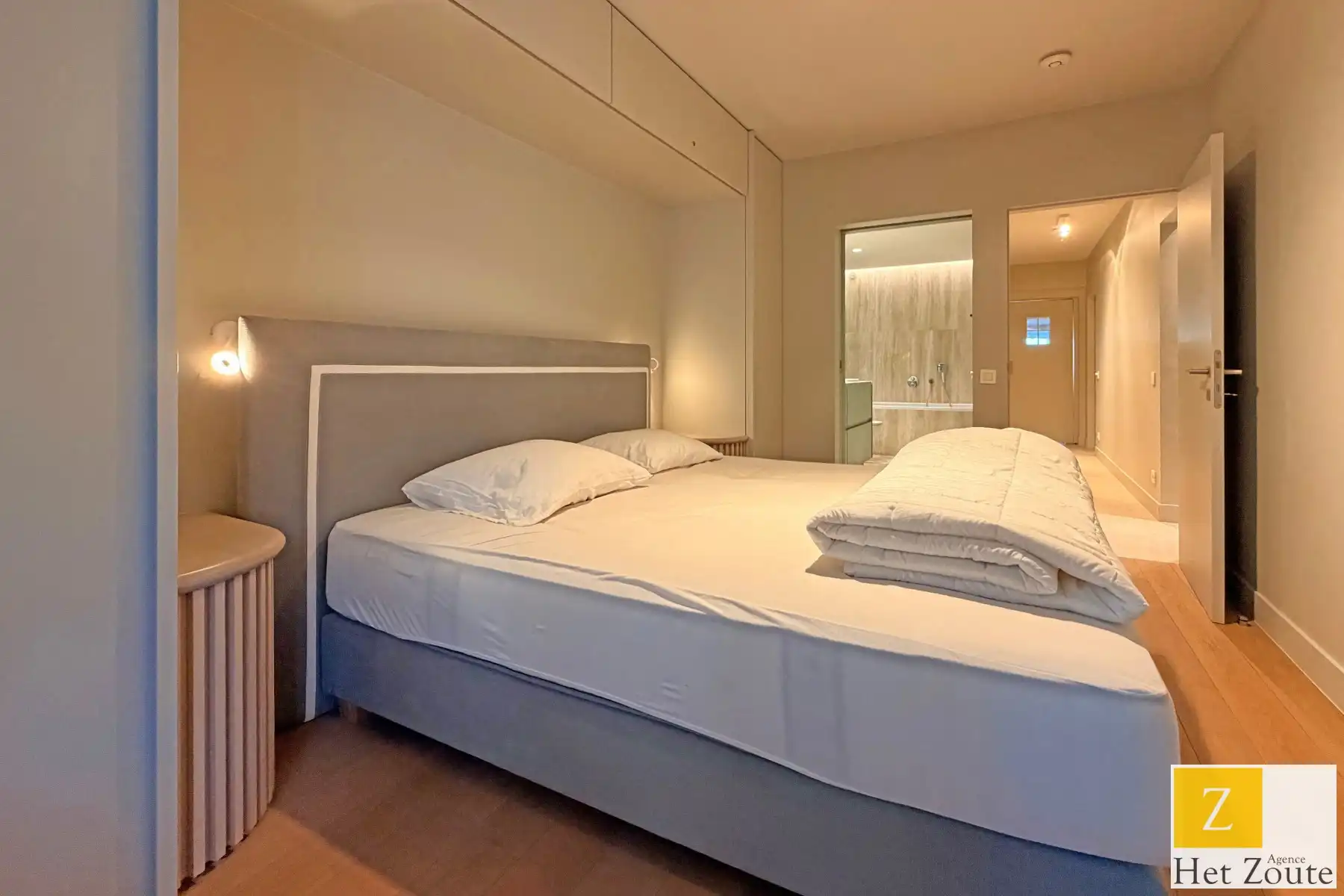 Appartement uitstekende staat -frontaal zeezicht-  Het Zoute foto 9