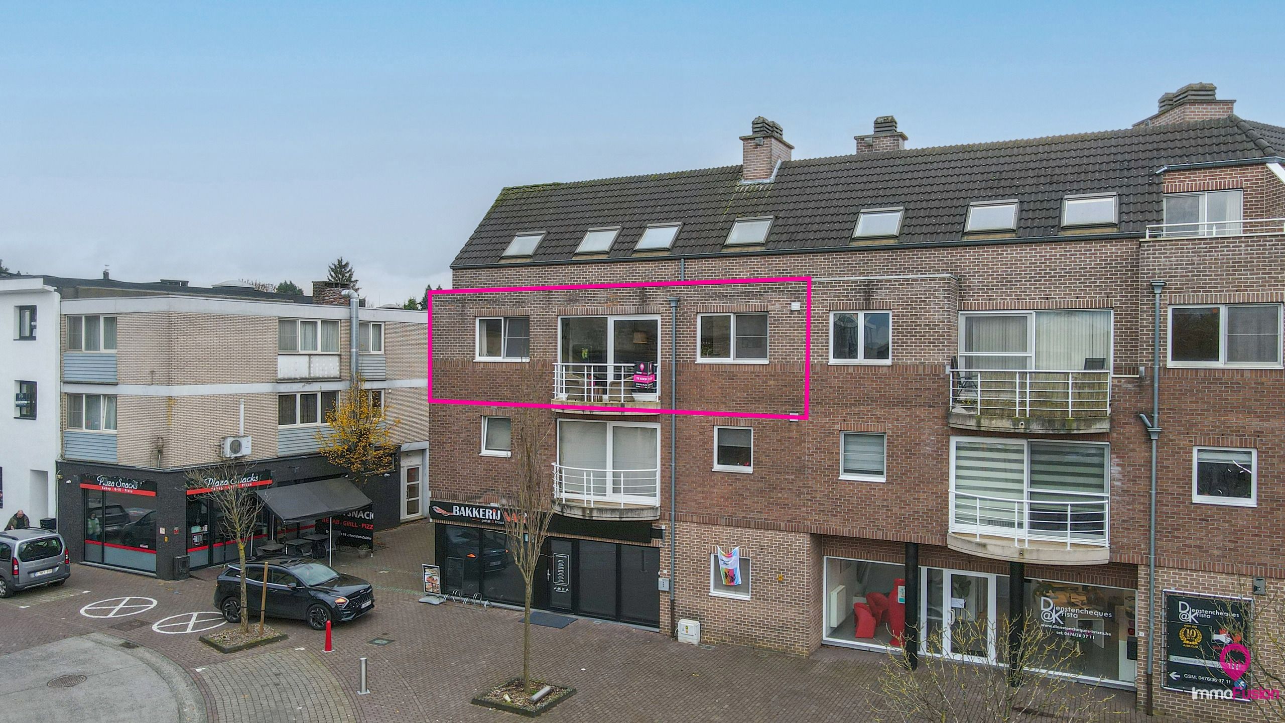 Gezellig appartement met 2 slpks en mooi uitzicht te Zolder! foto {{pictureIndex}}