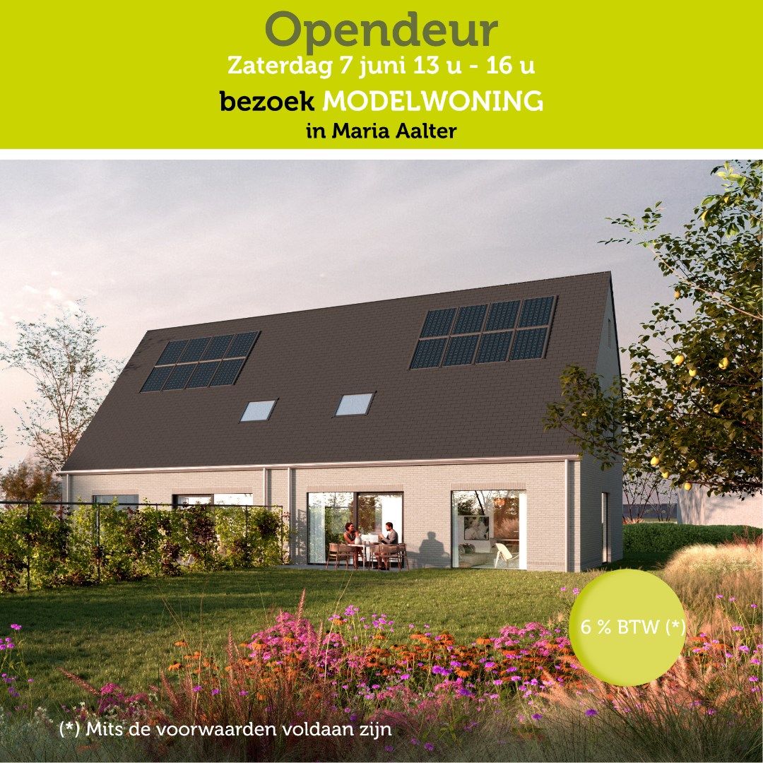 Nieuwbouwwoning met 3 slaapkamers (4 mogelijk) met landelijk uitzicht  foto {{pictureIndex}}