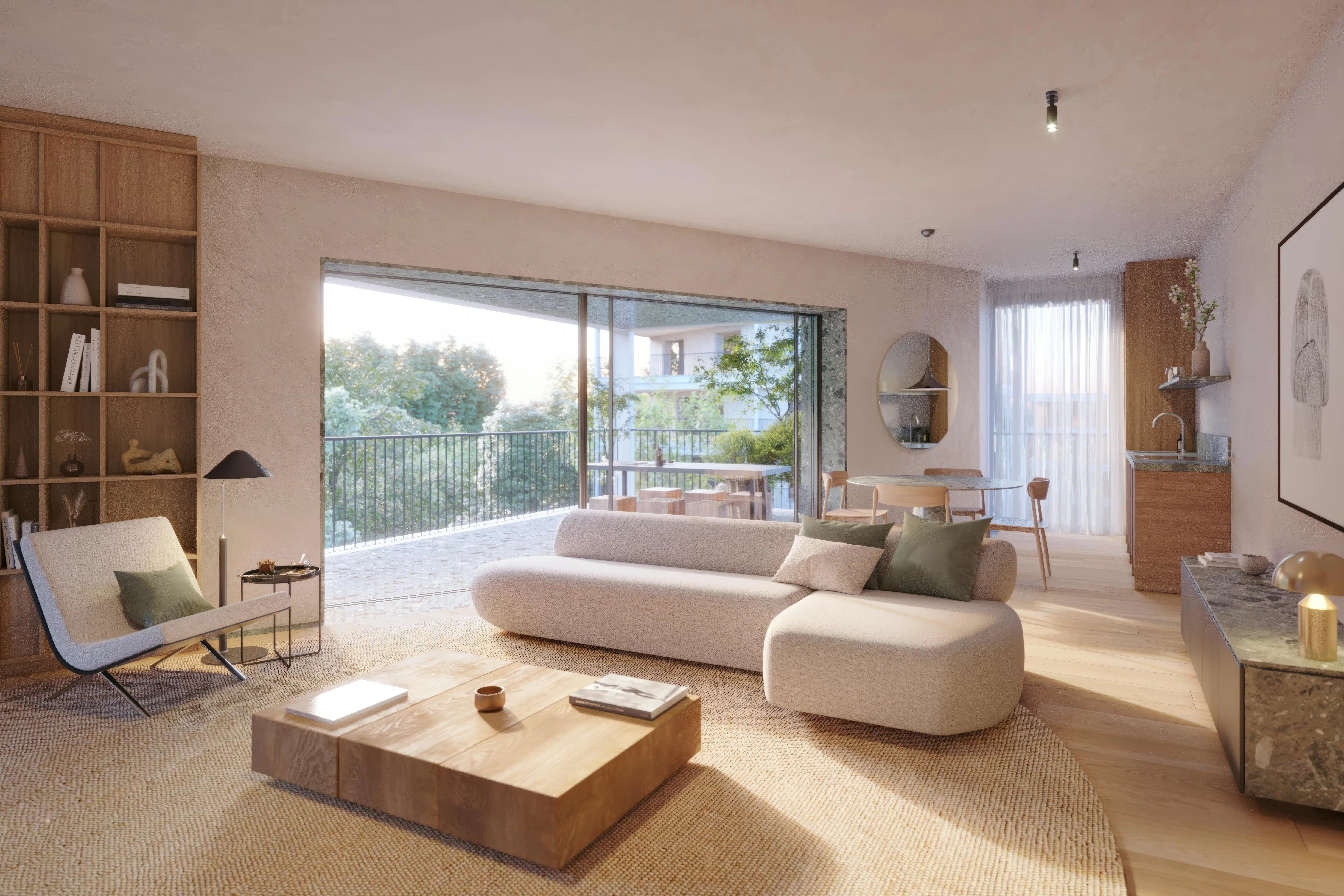 Ruim 3-slaapkamerappartement (153 m²) te Kortrijk, Park Nolf foto 4