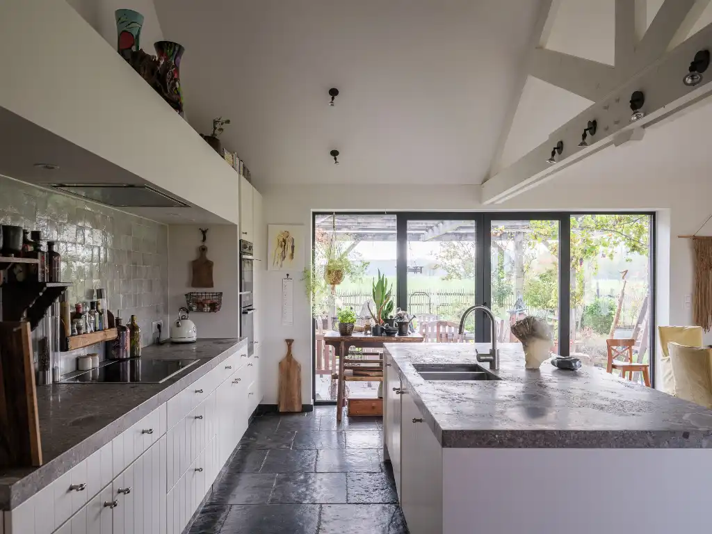 Instapklare woning met EPC A en panoramisch uitzicht op de velden in Ursel foto 6