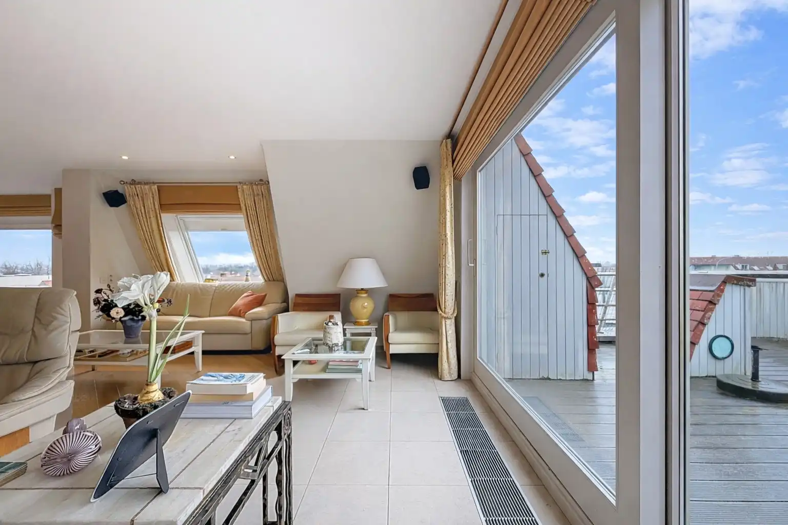 Penthouse met vier slaapkamers en zuidgericht terras dichtbij de Havengeul foto 4