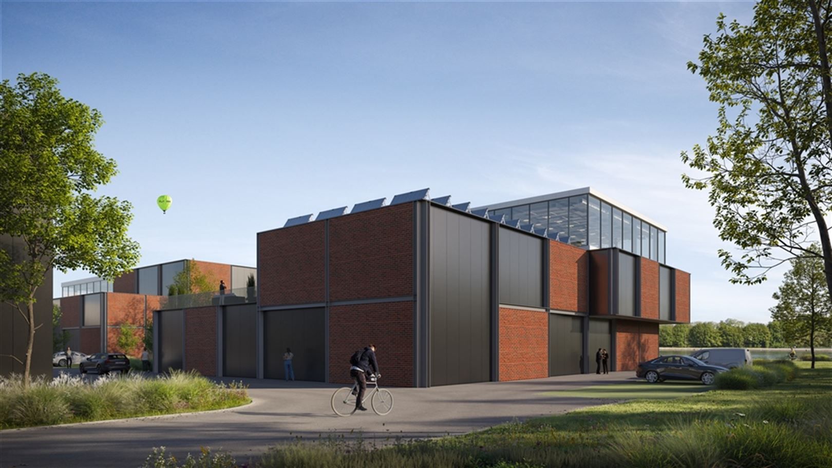 Nieuwbouw KMO units op bedrijvenpark C-Site te Hasselt foto 9