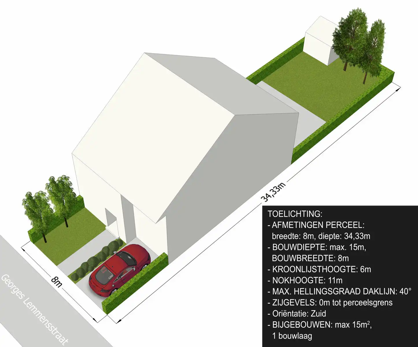 Bouwgrond voor gesloten bebouwing op 2a75 foto {{pictureIndex}}