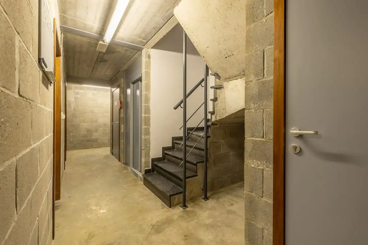 Gelijkvloers appartement met 2 slpk., terras en garagebox foto 31
