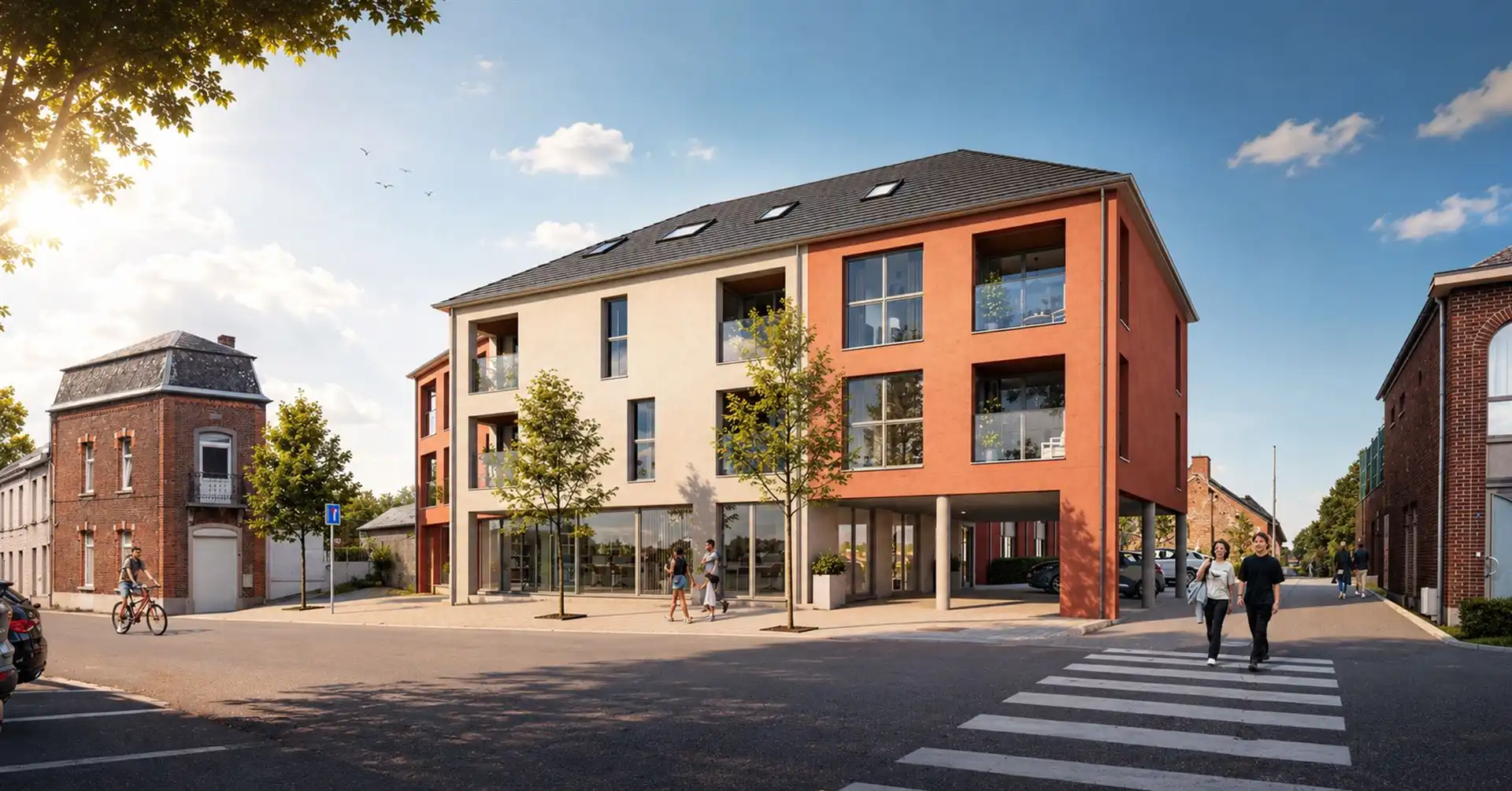 Appartement te koop Place de Thulin 5/2.1 - 7350 Hensies Thulin