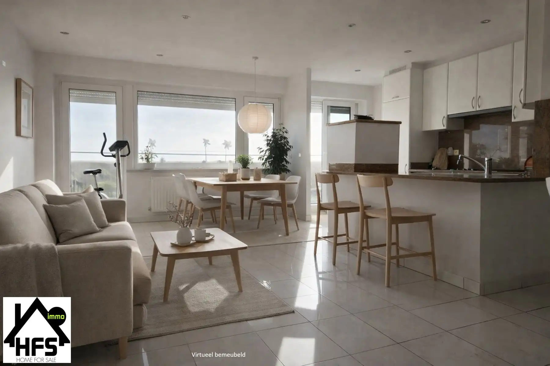 Knap appartement met top uitzicht en 3 kamers foto {{pictureIndex}}