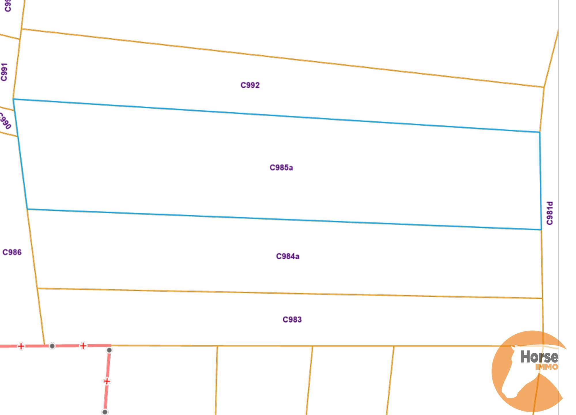 HERZELE - Landbouwgrond van 46are foto 2