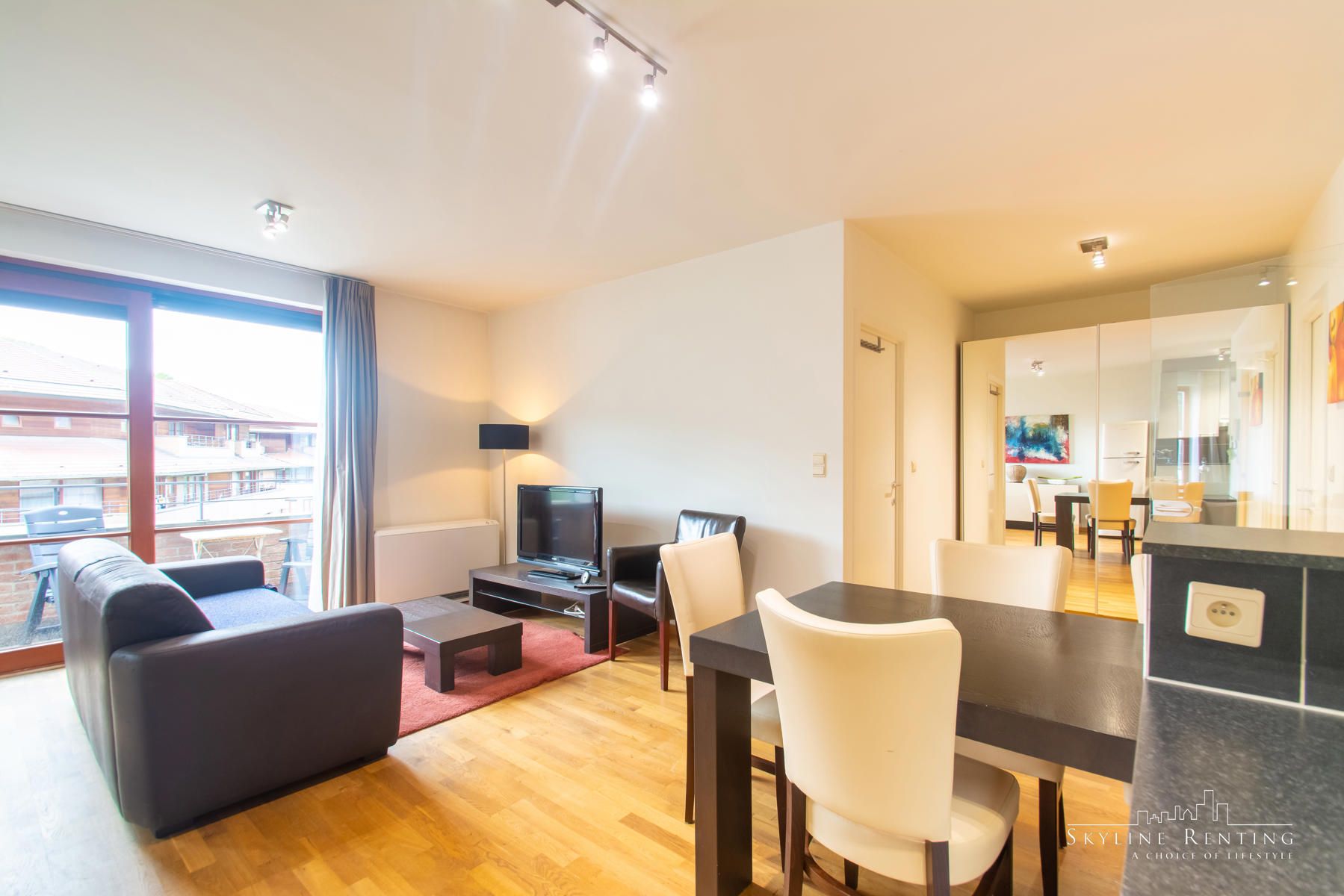 Gemeubileerd appartement - 1 slpk met terras foto 5