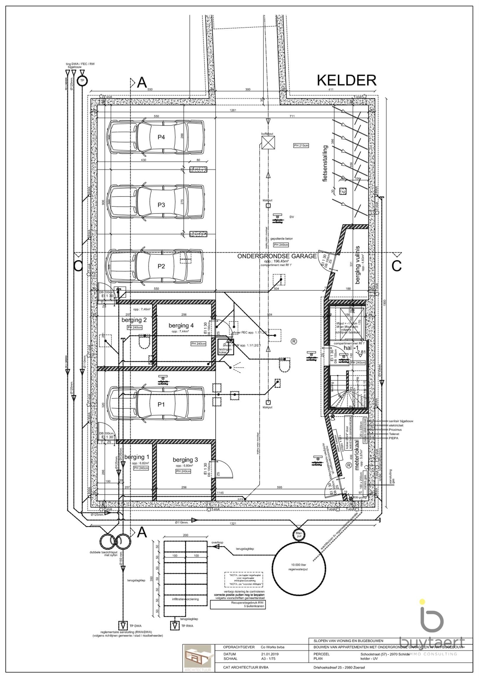 Gelijkvloers appartement met twee slpks en tuin! foto 19