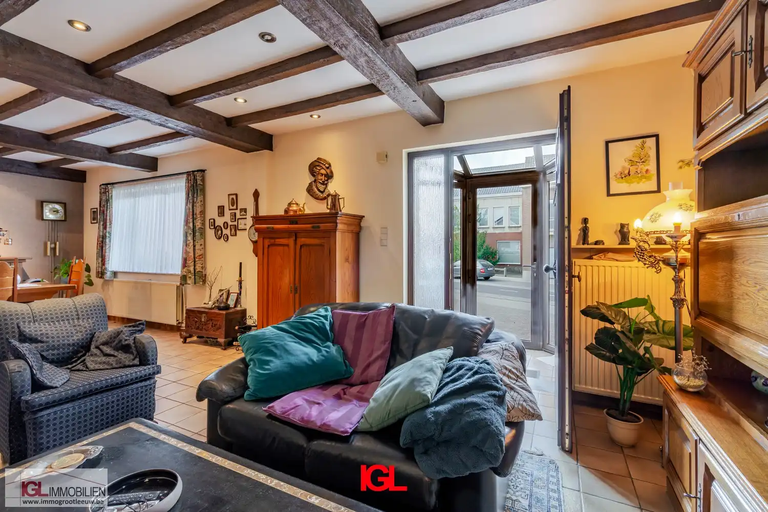 Authentieke rijwoning met zonnige tuin op wandelafstand van het centrum Ruisbroek foto 4