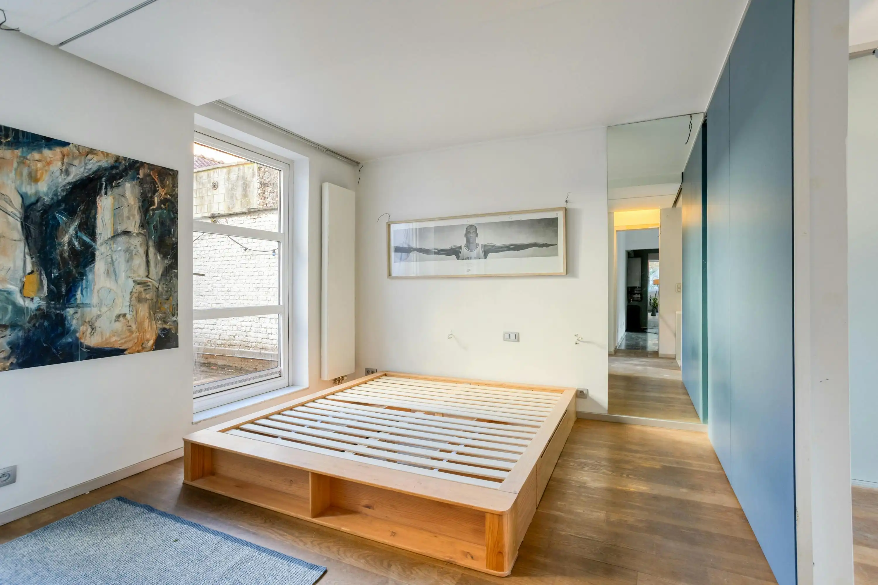 Lichtrijke design loft met stadsterras op 1 min van Dansaert foto 11