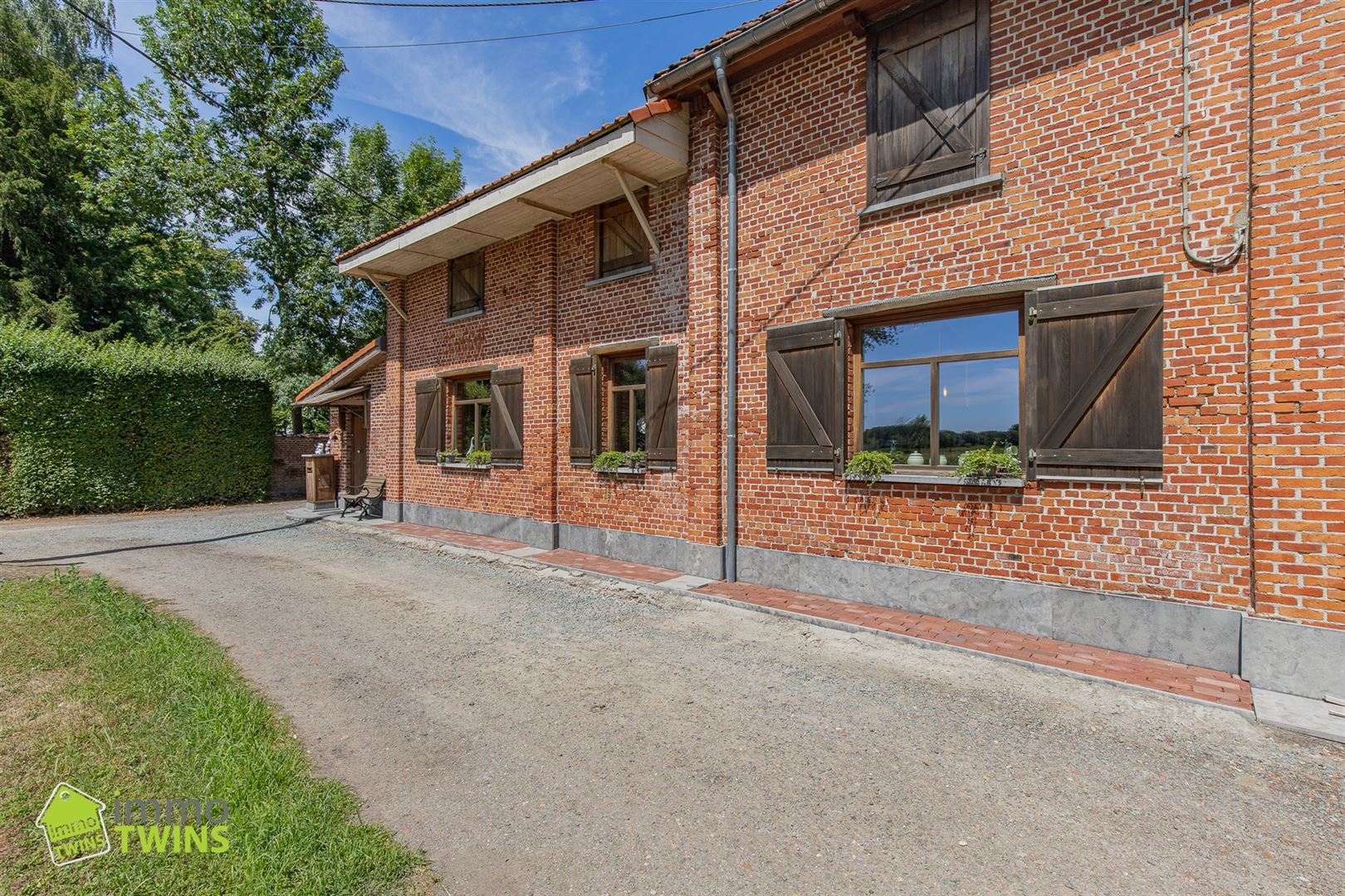 Charmante hoeve op toplocatie in Mespelare – 3177 m² perceel foto 4