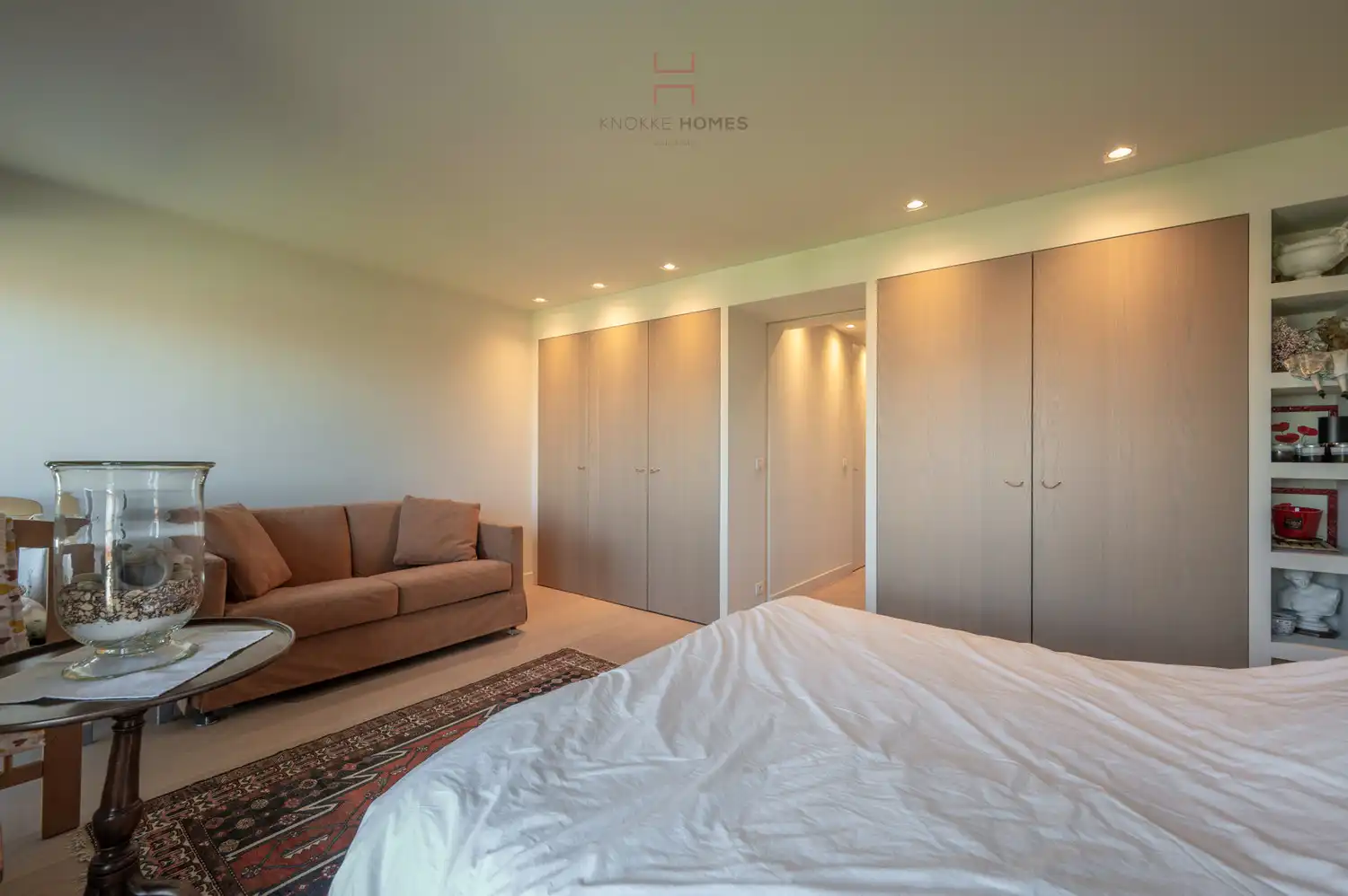 Riant appartement met open zicht over het meer van Duinbergen foto 28