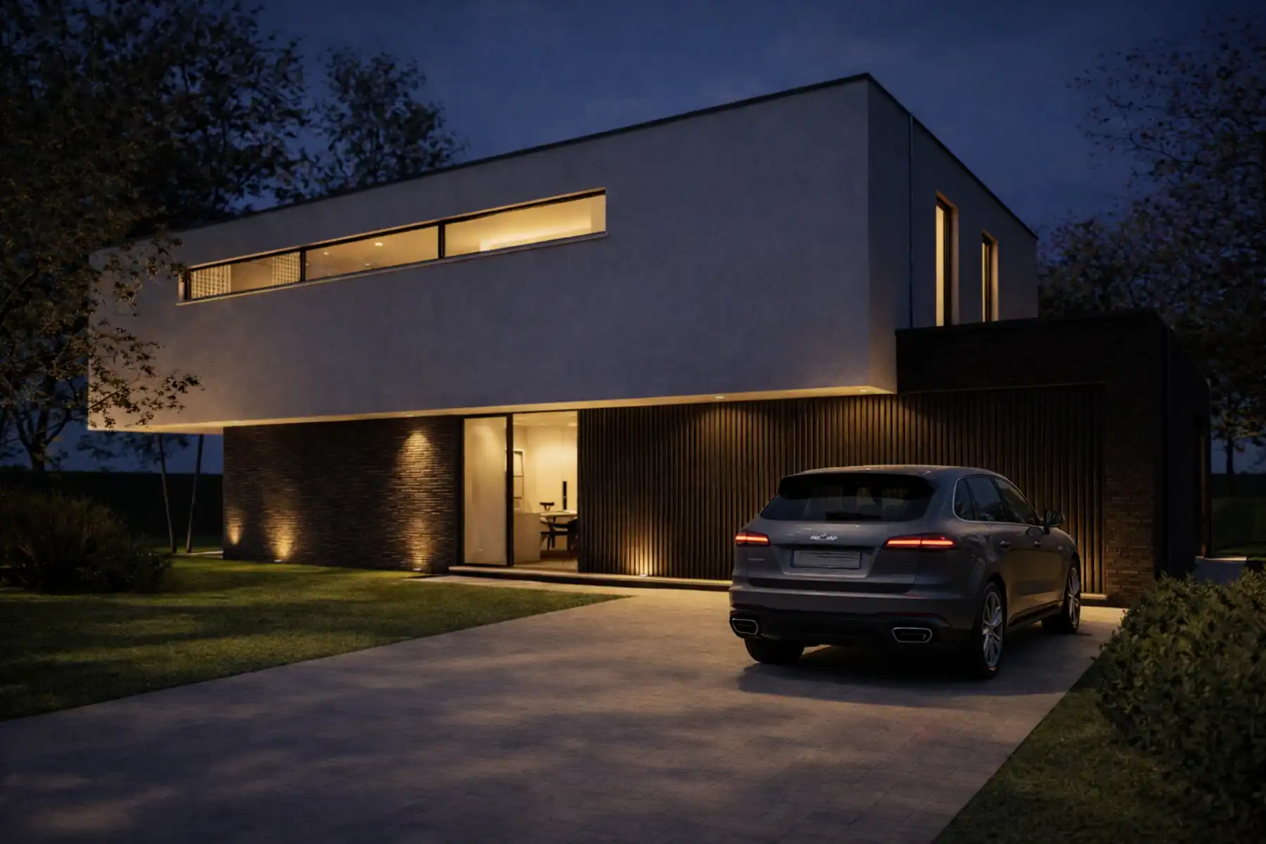 Moderne nieuwbouwvilla in groenrijk en rustig Schilde foto {{pictureIndex}}