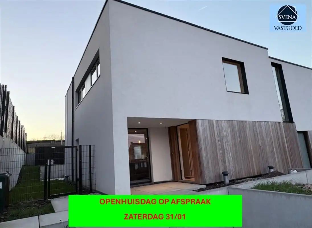 OPENHUISDAG OP AFSPRAAK ZATERDAG 31/01.  RECENTE NIEUWBOUWWONING MET 3 KAMERS.  foto {{pictureIndex}}