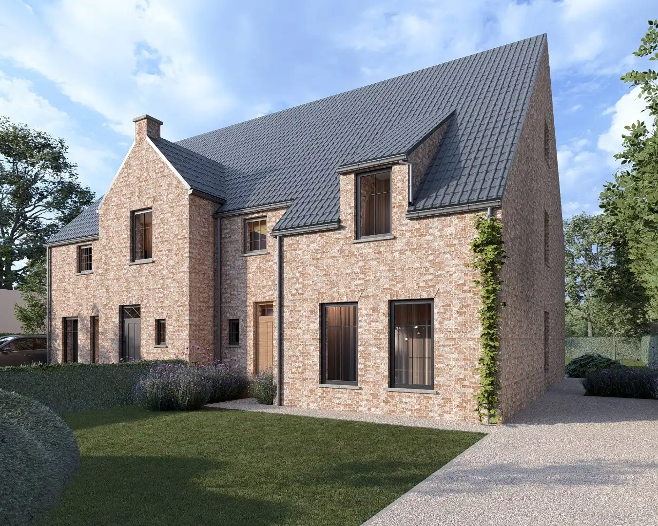 BEN-nieuwbouwwoning (CASCO) op een perceel van 04a70ca op een rustige locatie te Neeroeteren!  foto 7