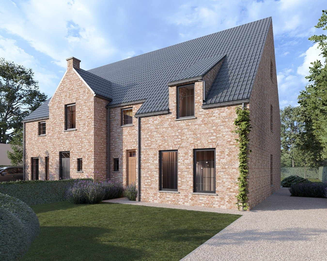 BEN-nieuwbouwwoning (CASCO) op een perceel van 04a70ca op een rustige locatie te Neeroeteren!  foto 5