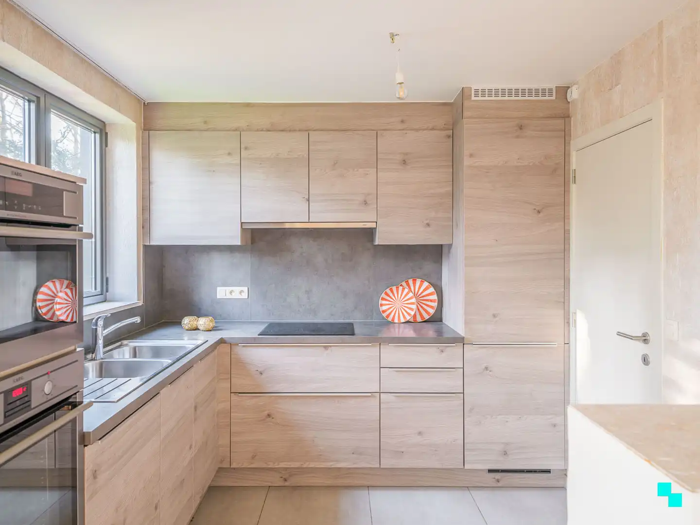 Stijlvol gelijkvloers appartement in zeer groene omgeving foto 15