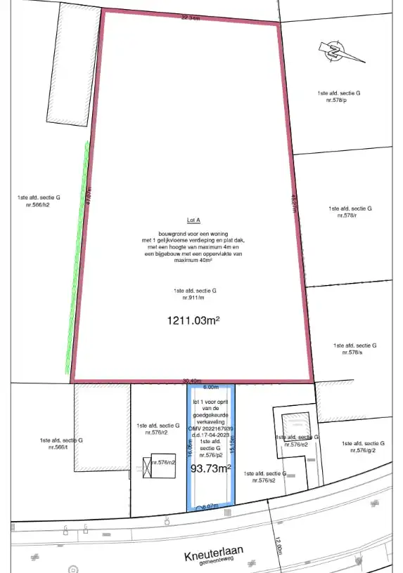 Bouwperceel voor open bebouwing te Kalmthout foto 2