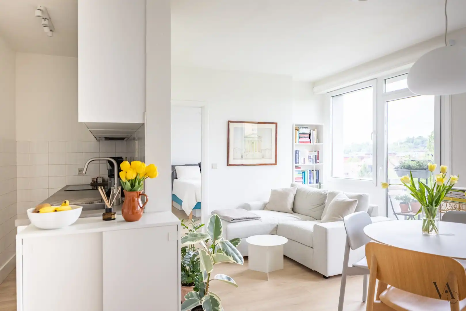 Zonnig appartement met 1 slaapkamer op toplocatie in Leuven foto 3