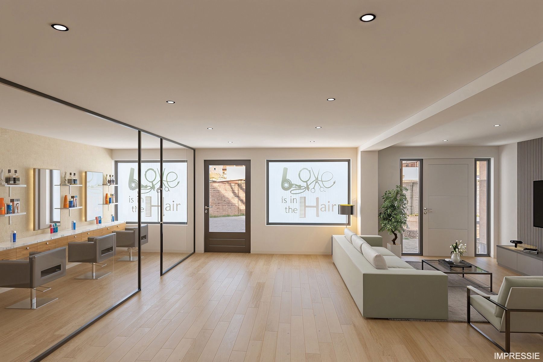 Woning met multifunctioneel gelijkvloers en magazijn/garage op een perceel van 536m². foto 6