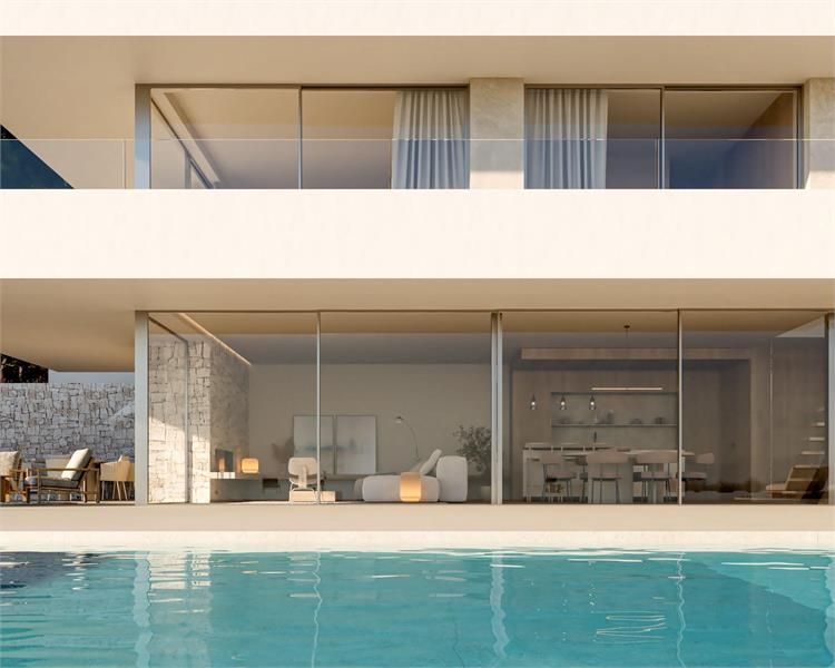 Nieuwbouw Villa In Moraira met uitzicht op zee foto 3