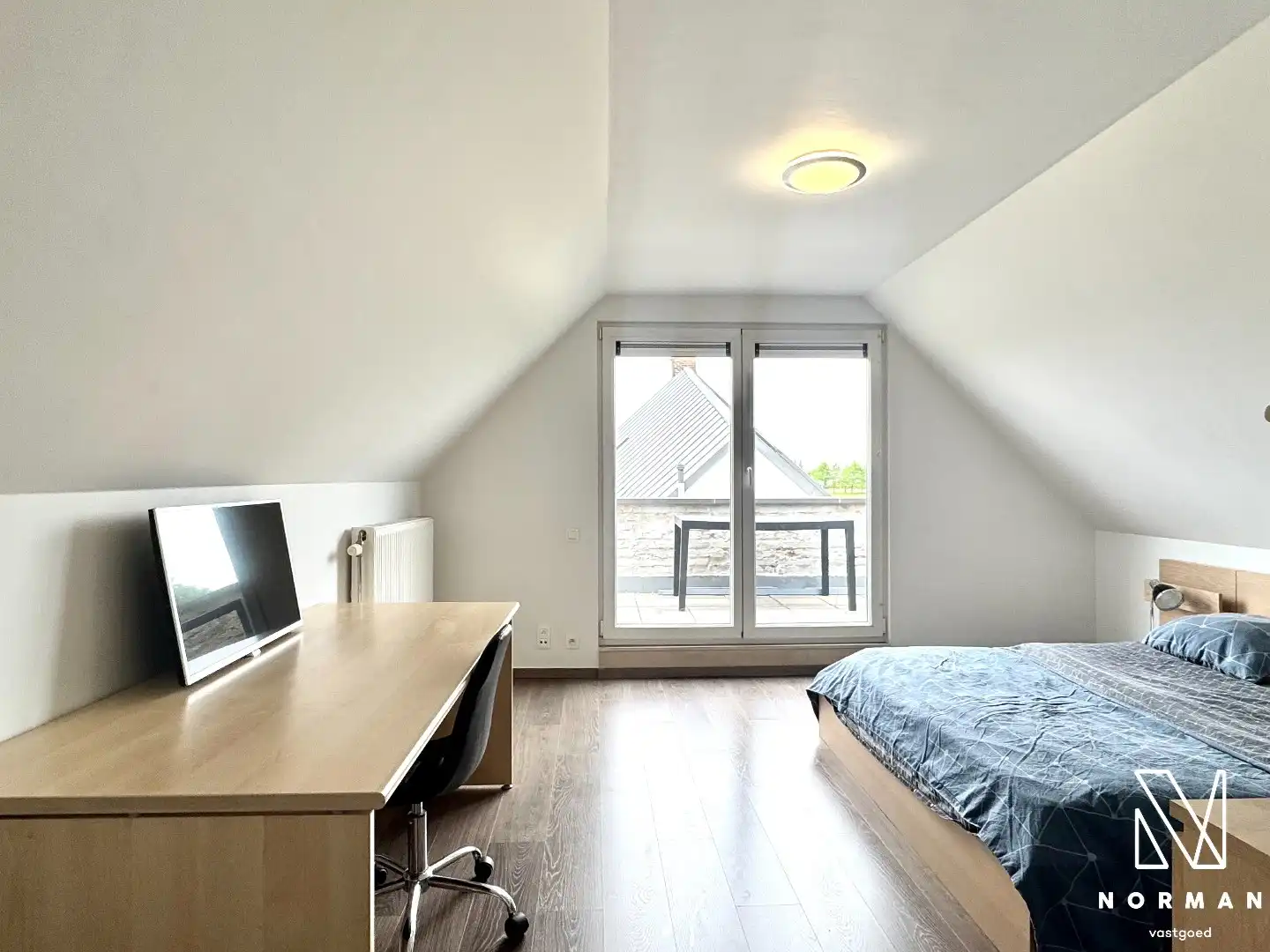 Energiezuinig duplexappartement te koop in Hulste met 2 slaapkamers en terras! foto 12