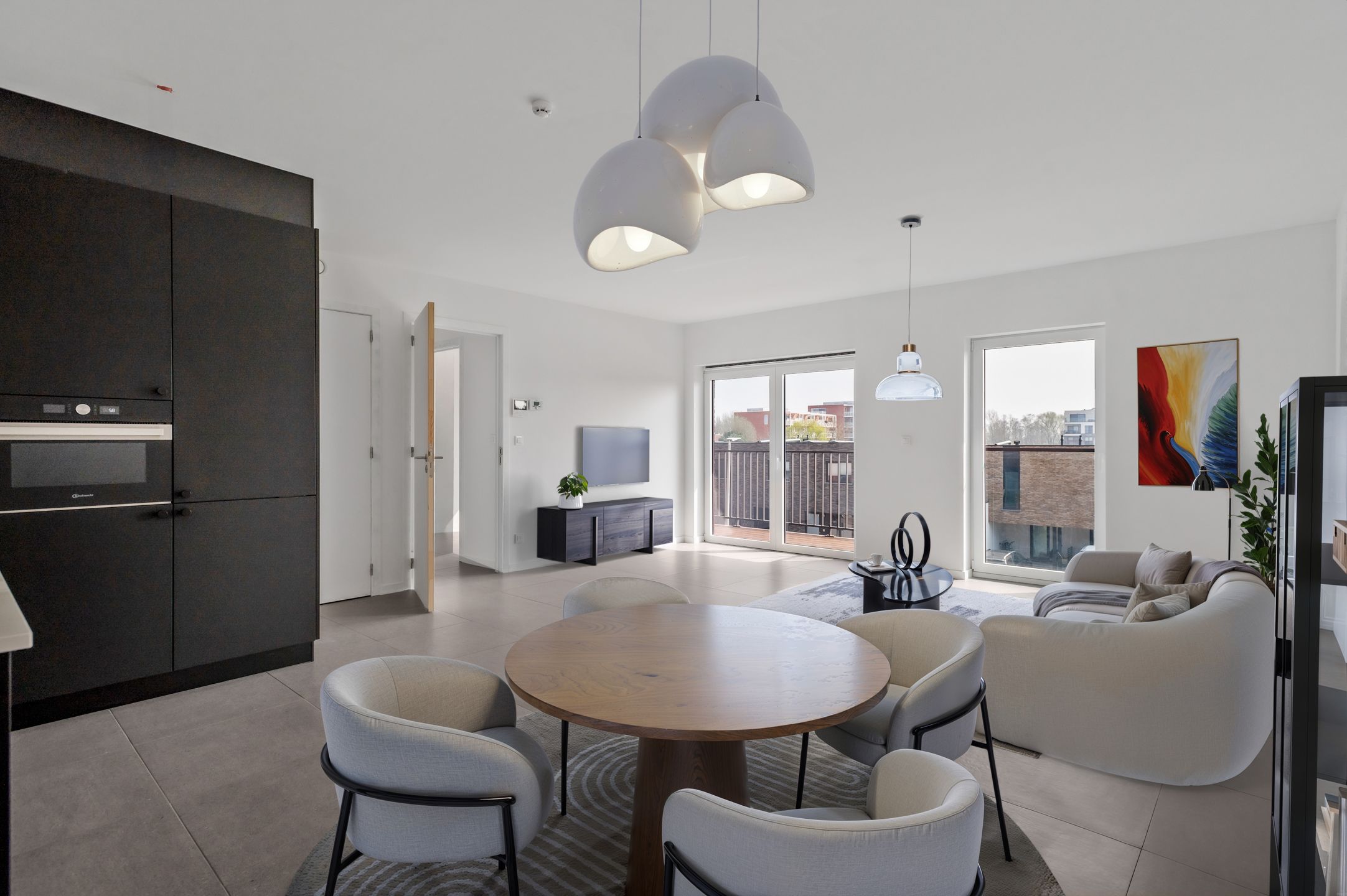 Nieuw 2-slk-appartement (max. E30) met terras en staanplaats foto {{pictureIndex}}
