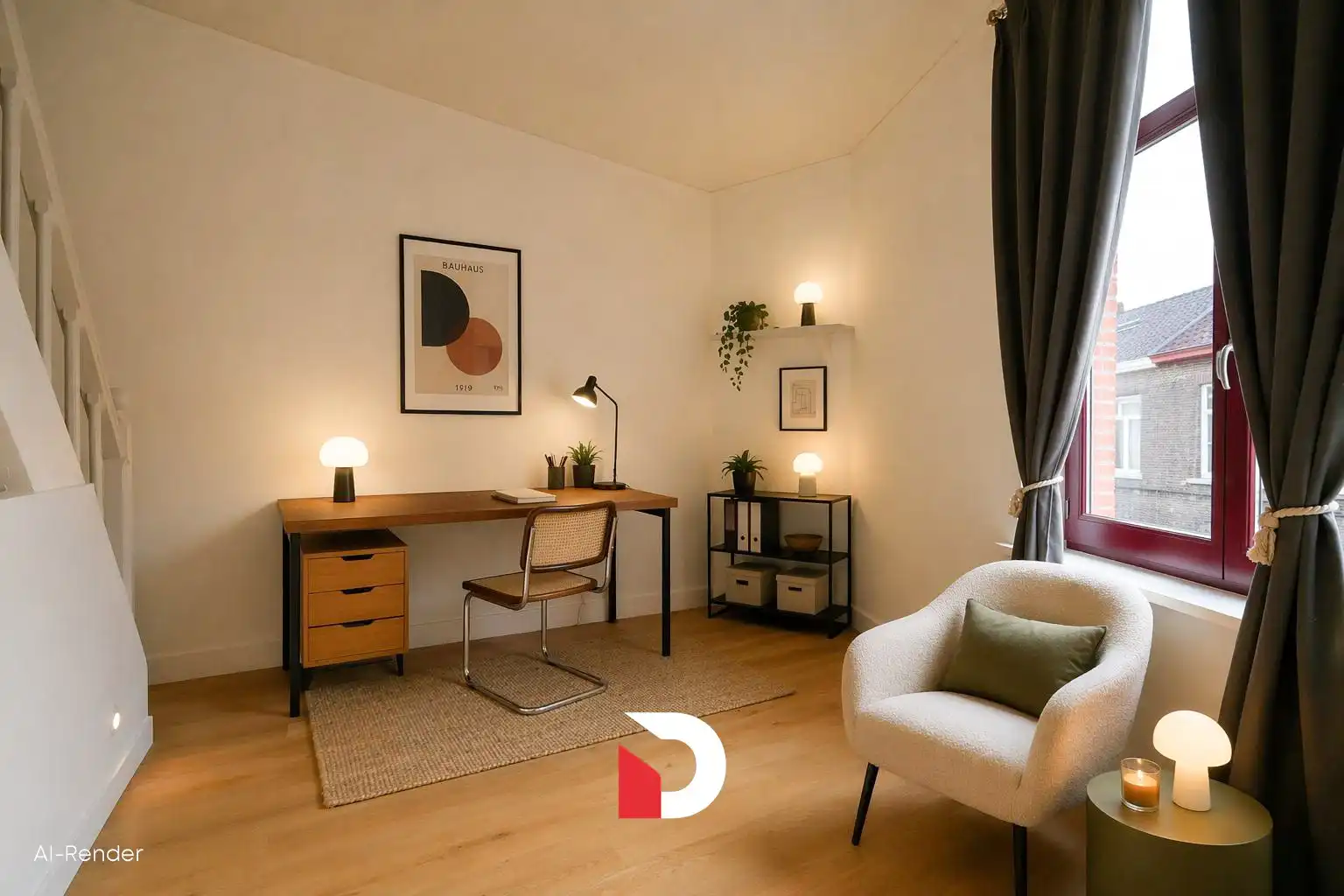 Bijzonder fraai gerenoveerde hoekwoning nabij de Coupure in hartje Brugge foto 23