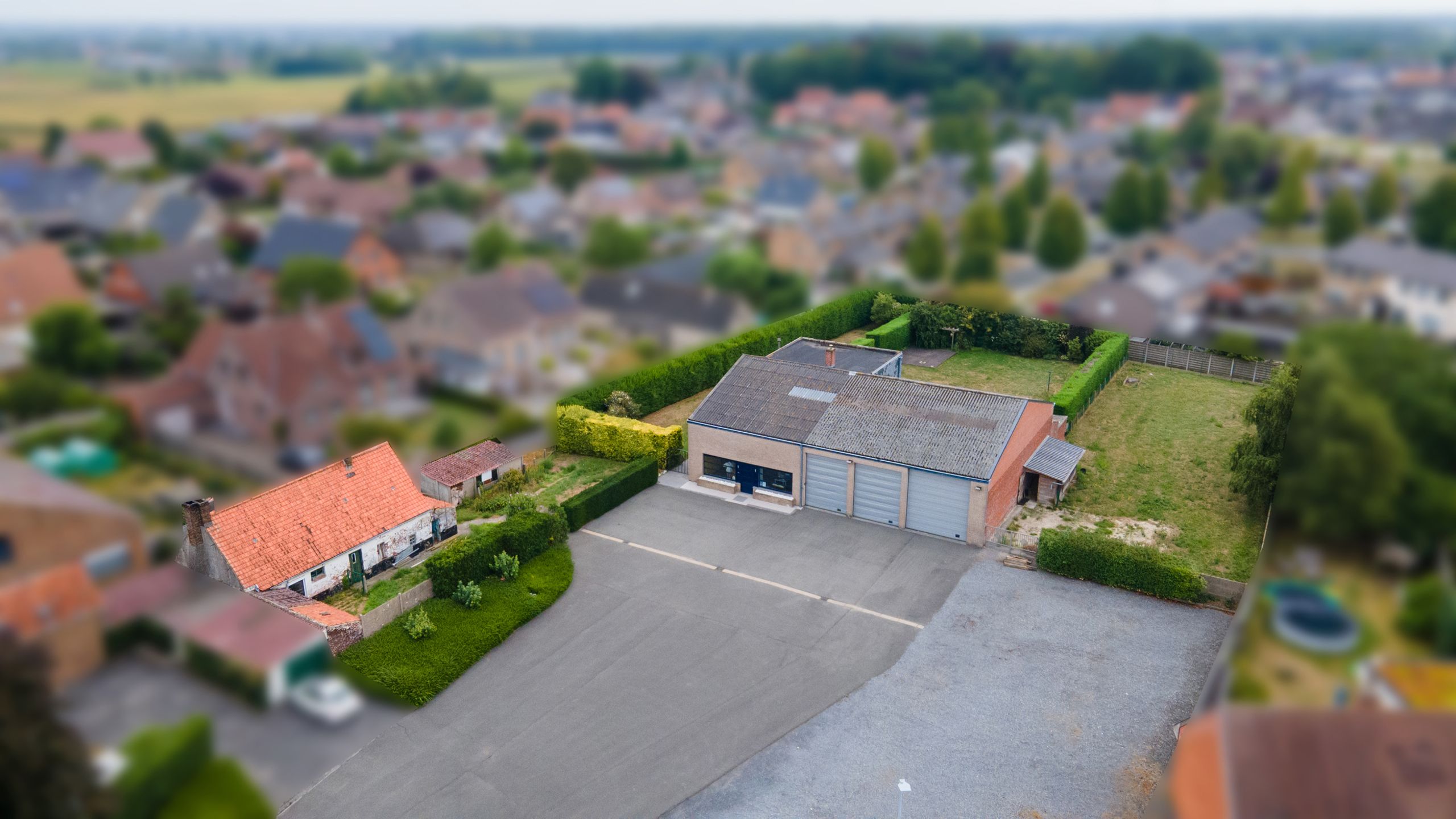 LOODS, BUREAU, WONING, OUDE HOEVE & BOUWGROND! foto 2