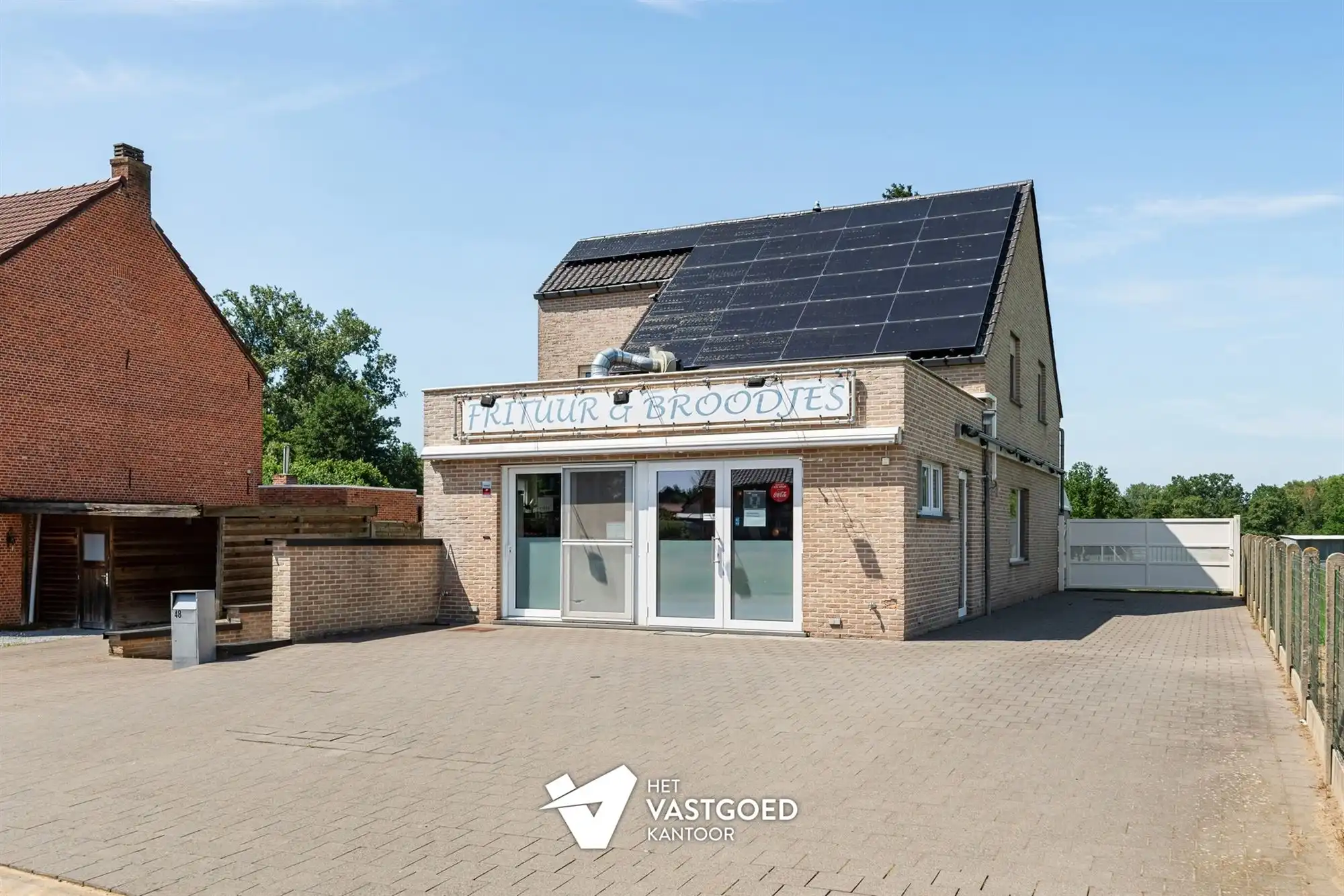 RUIME WOONST MET VEEL POTENTIEEL DIE MOMENTEEL INGERICHT IS ALS FRITUUR GELEGEN OP RUIM PERCEEL TE KORSPEL foto 34