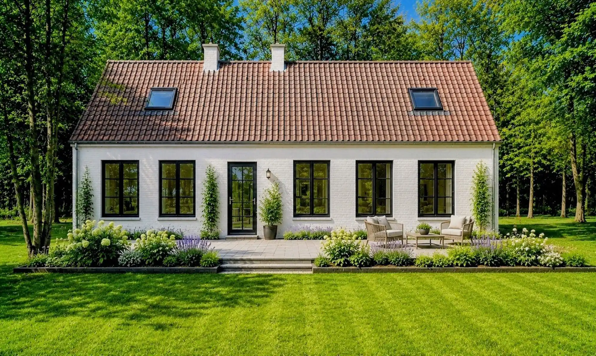 Hoofdfoto van de publicatie: Landhuis in prachtige parktuin van 1ha te HALLAAR