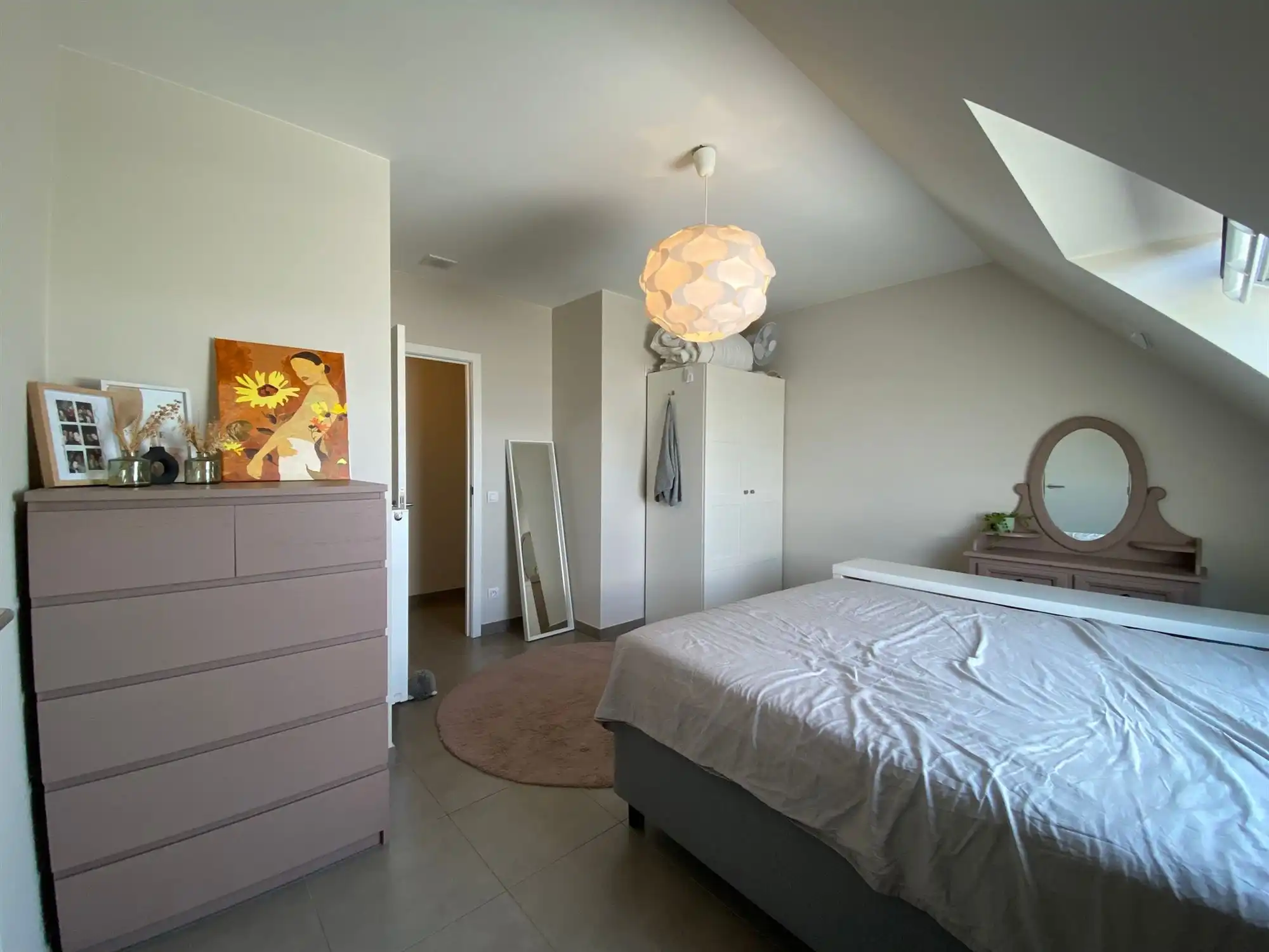 Prachtig energiezuinig dakappartement met 2 slaapkamers, ruim zonovergoten terras en garage in hartje Ertvelde foto 11