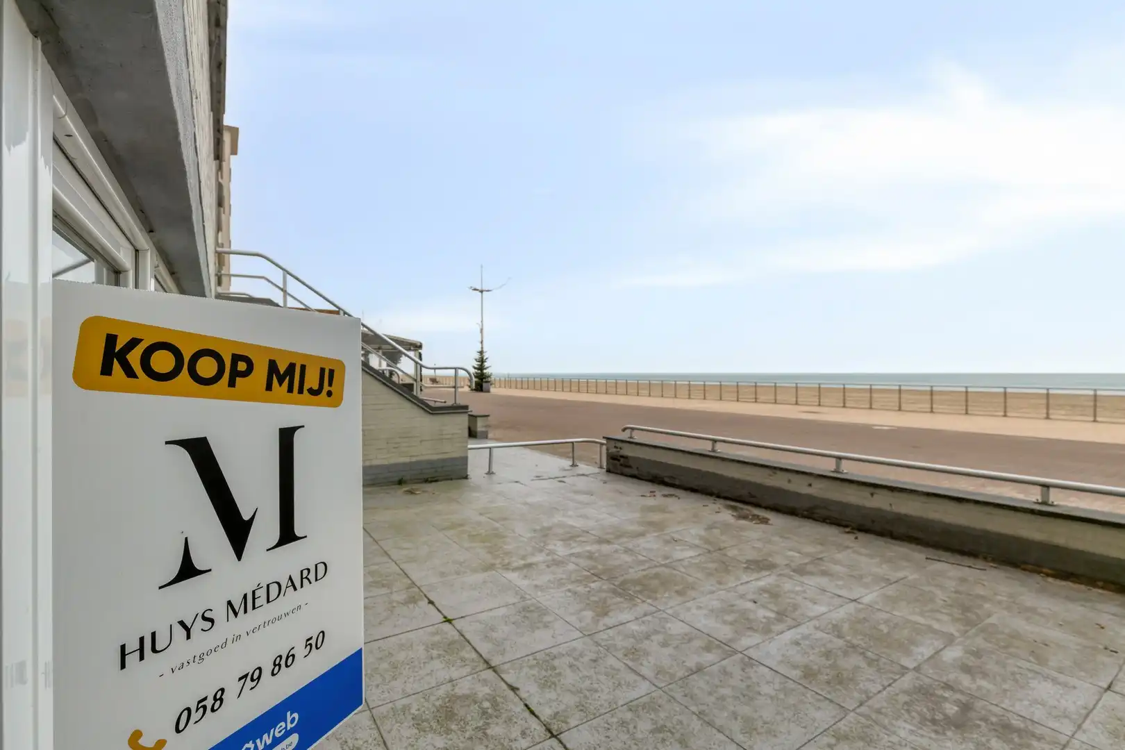 Ruim gelijkvloers appartement met zeezicht! foto 22