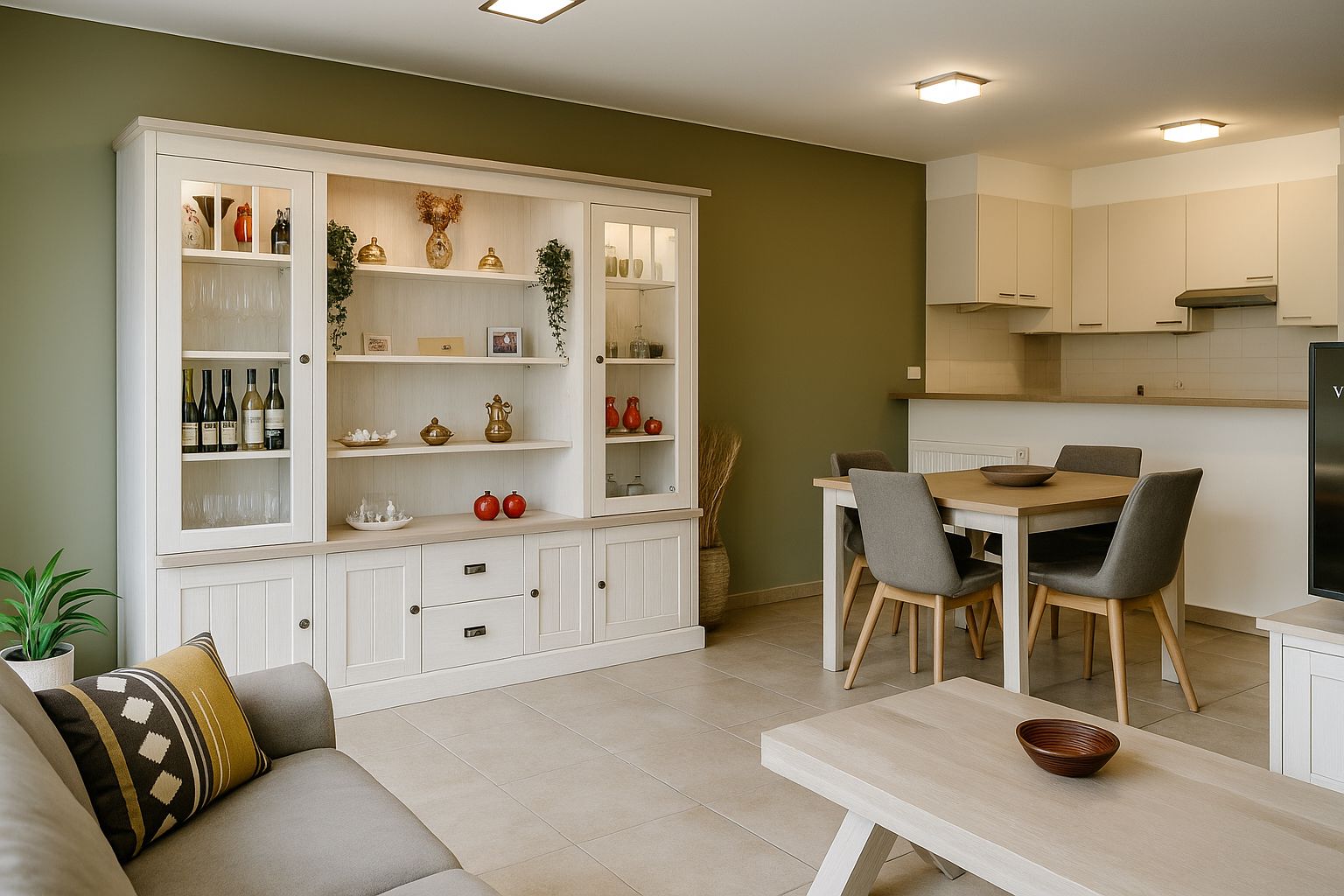 Mooi gelijkvloers appartement met zuid-terras en tuin foto {{pictureIndex}}