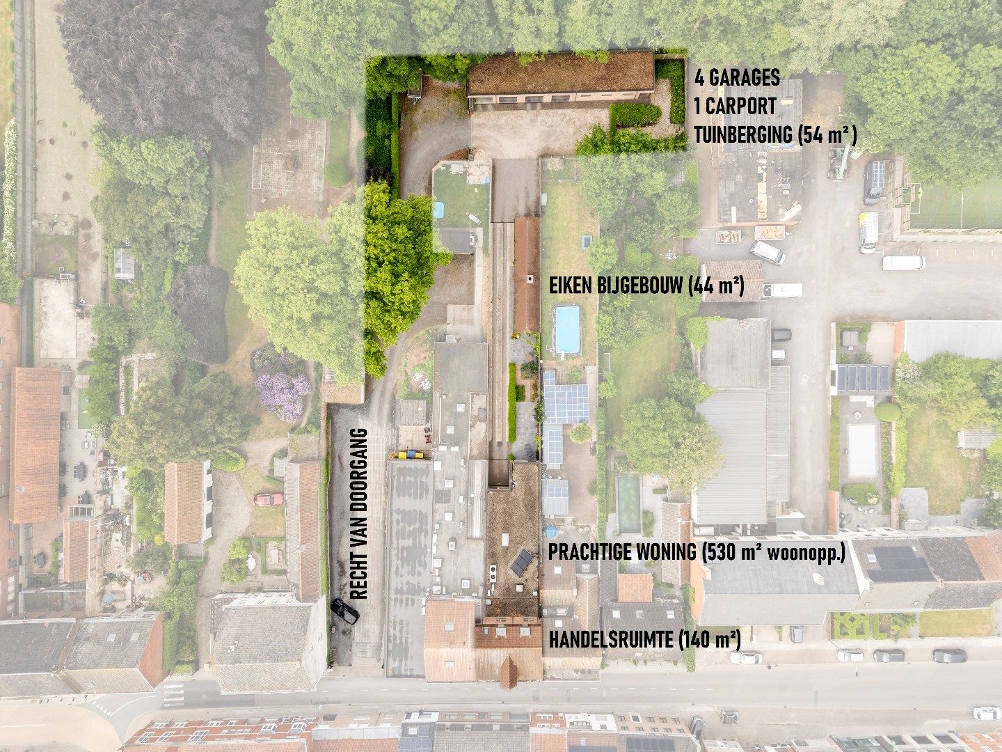 PRACHTIGE WONING MET EIKEN BIJGEBOUW | HANDELSRUIMTE & 4 GARAGES!!!  foto {{pictureIndex}}