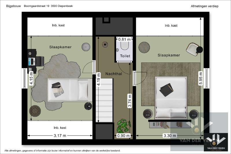 Te renoveren (uitbreidbare) woning (6% btw) met garage op een rustig gelegen perceel van +- 11are op wandelafstand van het centrum van Diepenbeek! foto 17