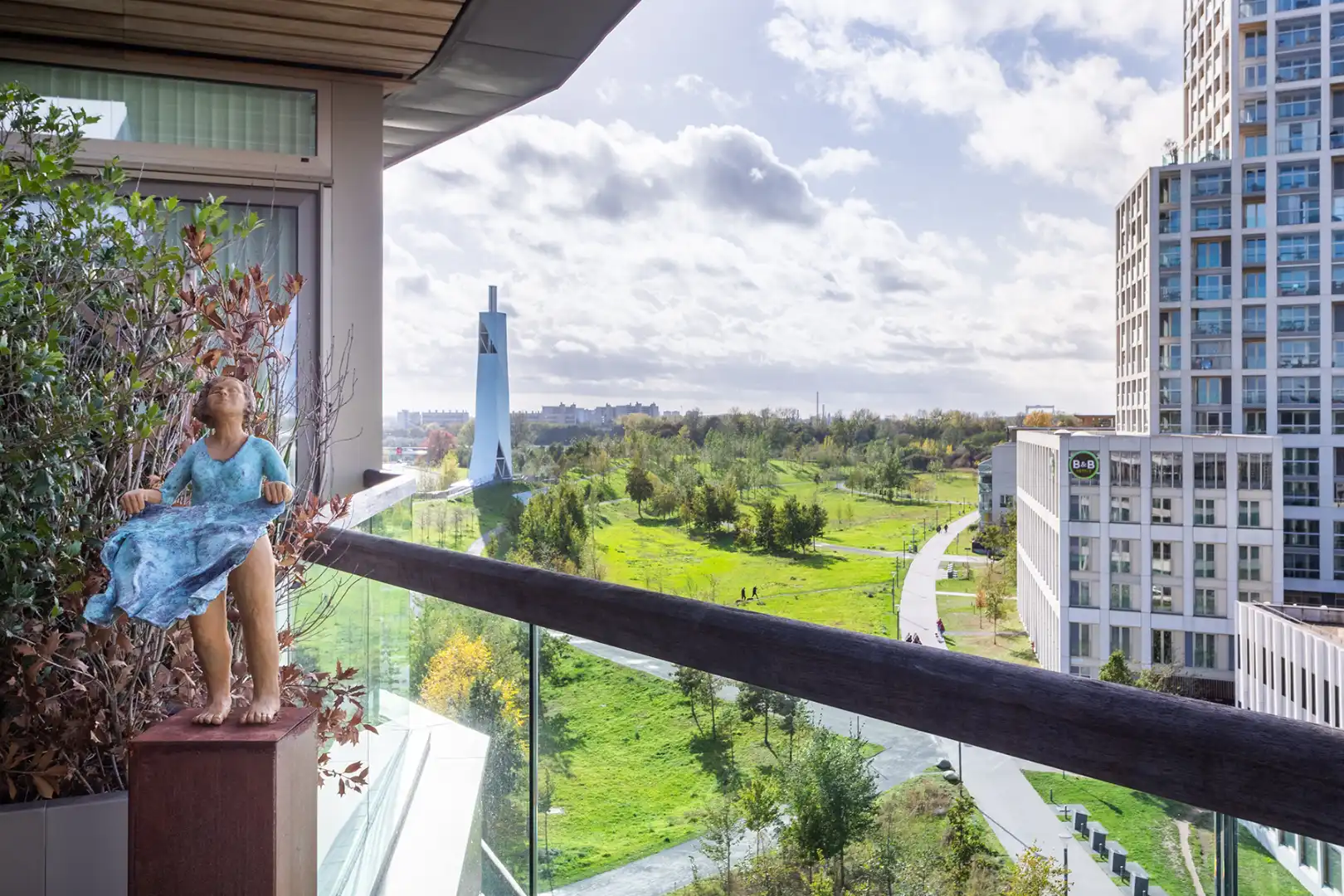 Penthouse met fenomenaal zicht, 2 slpk en 2 terrassen foto 21