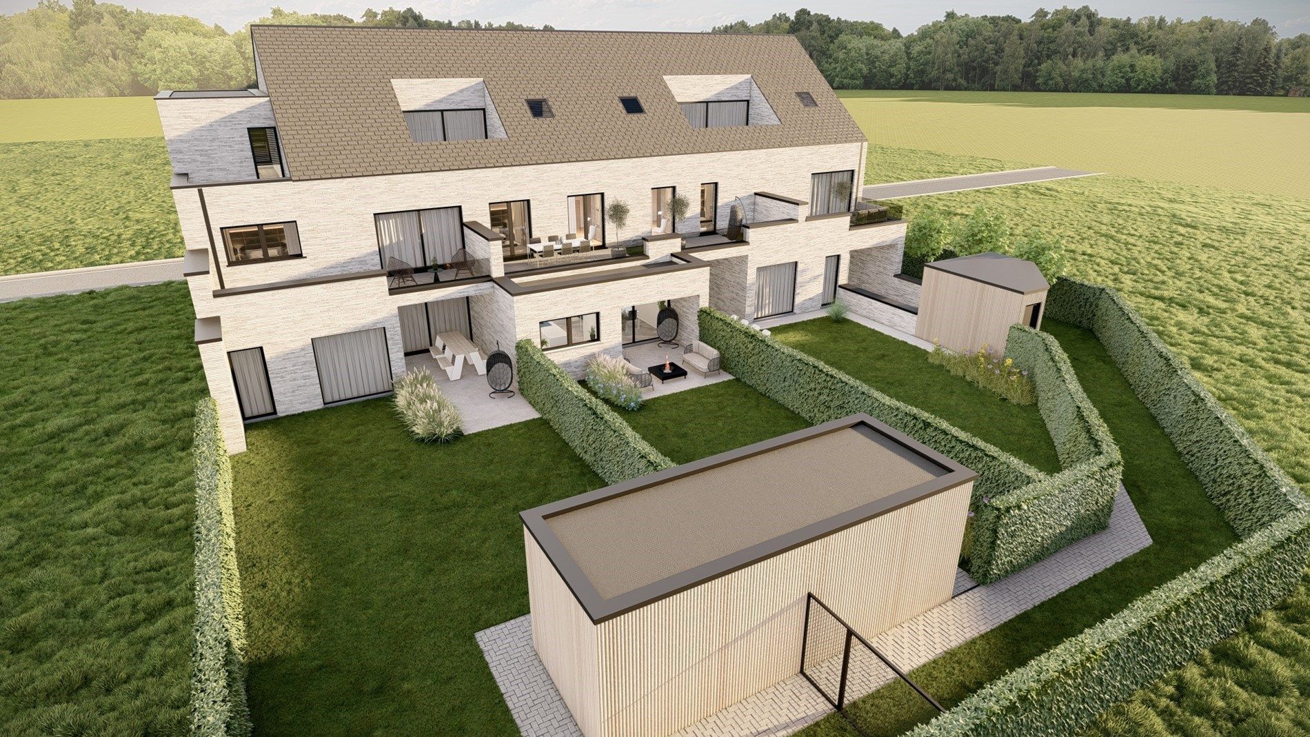 Stijlvol nieuwbouw appartement met 1 slaapkamer en terras foto 10